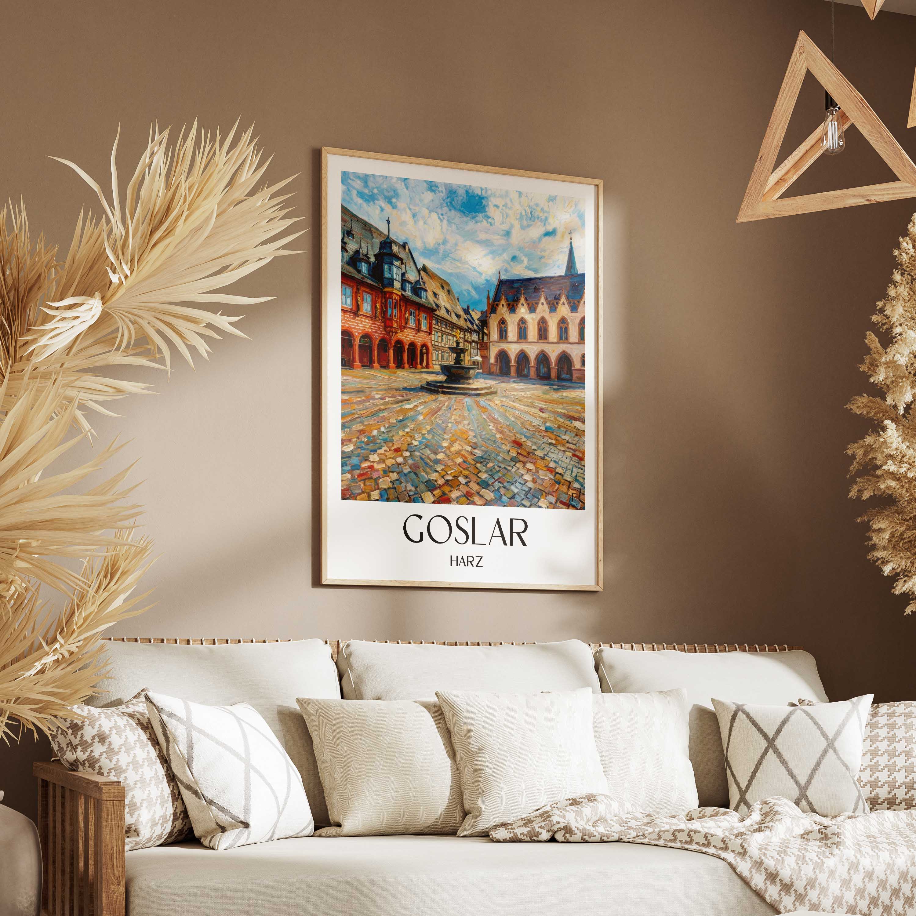 goslar-harz-deutschland-poster-oil-painting-oelgemaelde