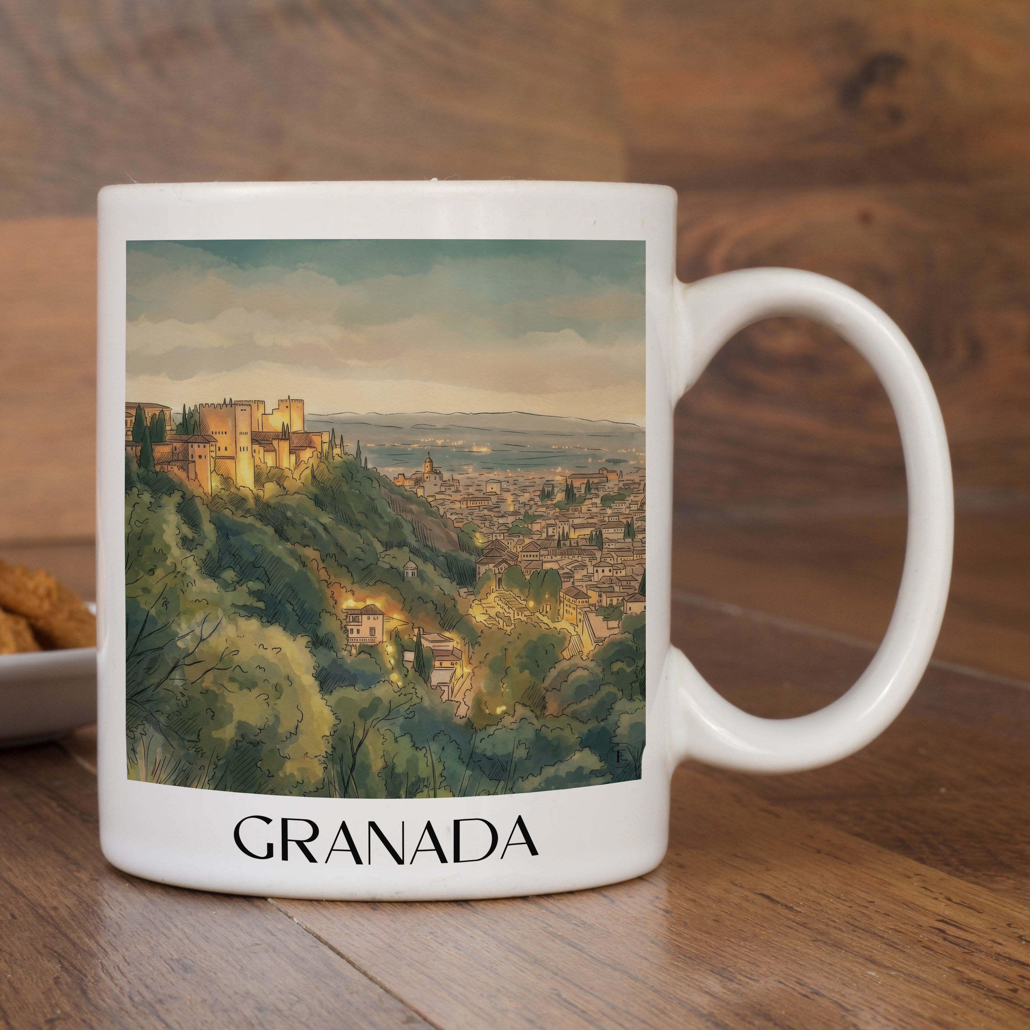 granada-spanien-spanien-kaffeebecher-aquarell