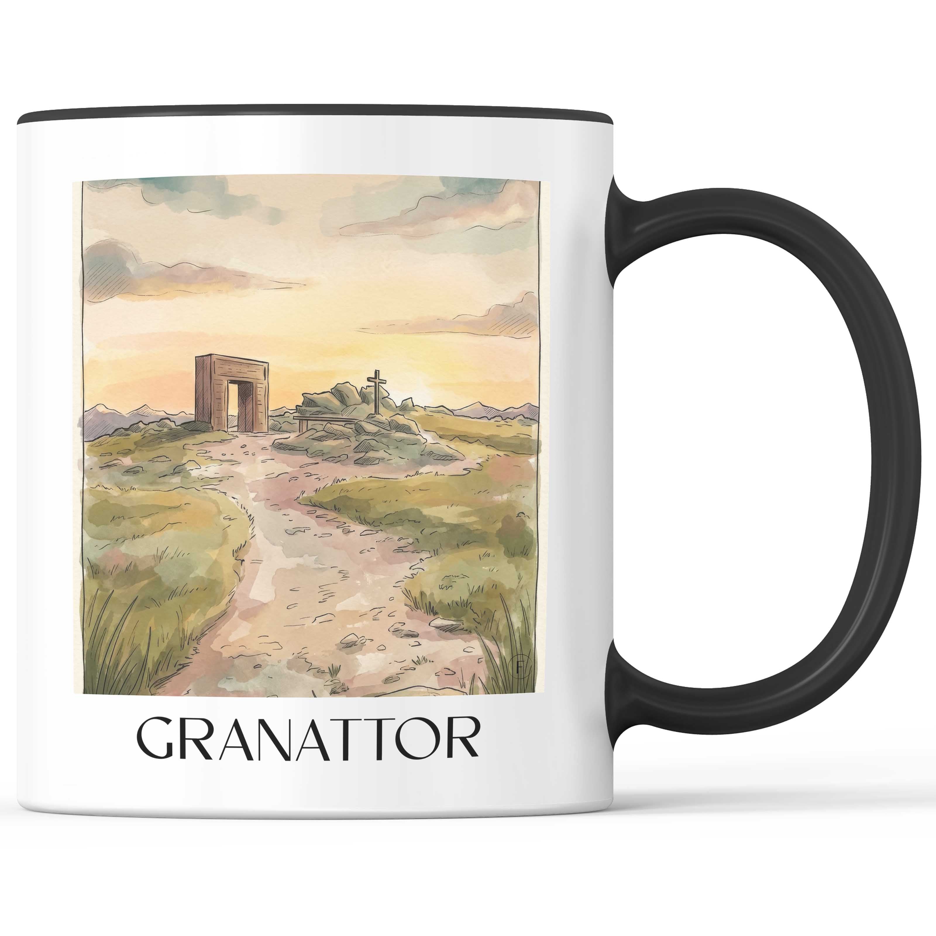 granattor-kärnten-österreich-kaffeebecher-aquarell