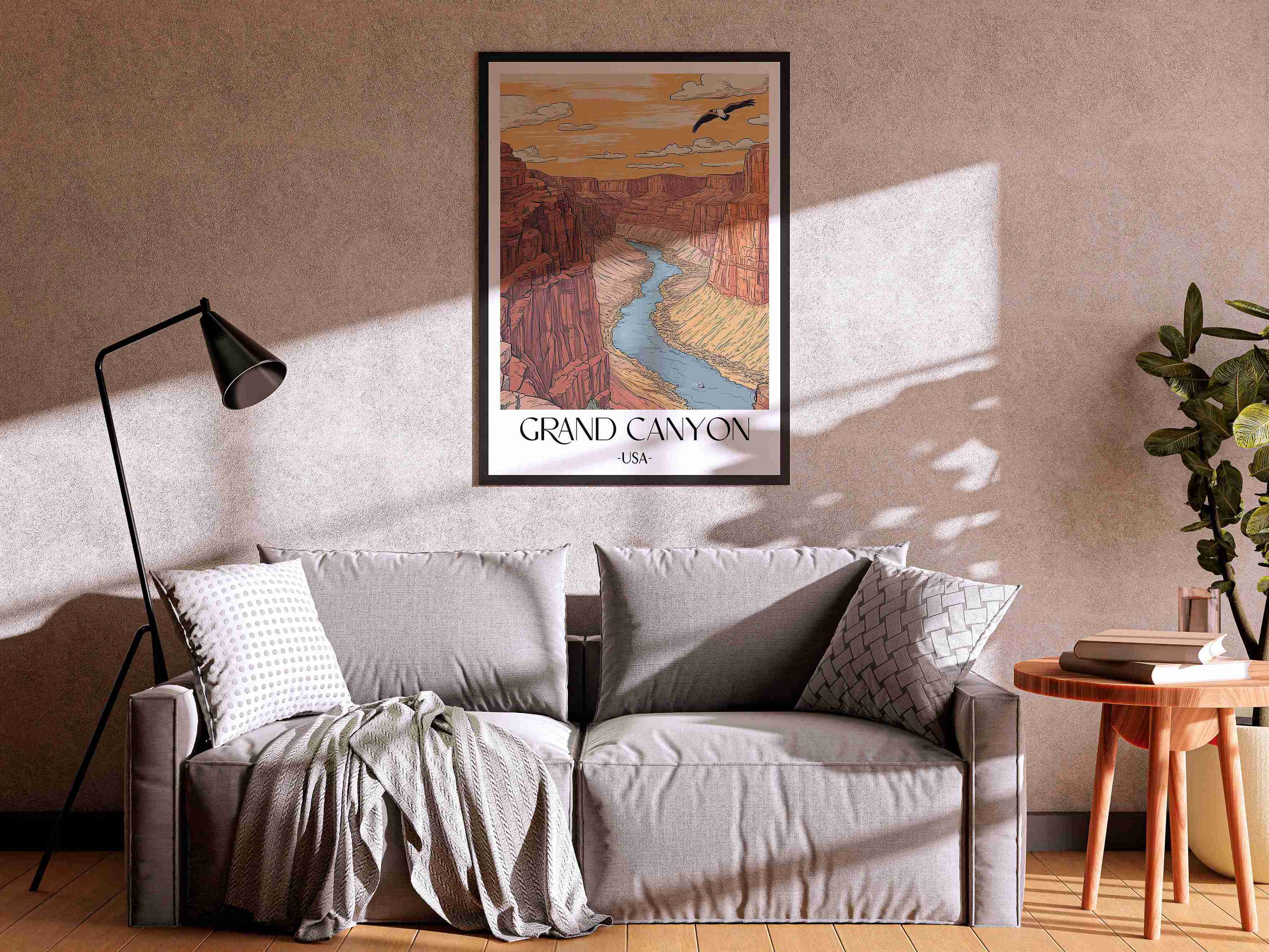 grand-canyon-usa-poster-aquarell