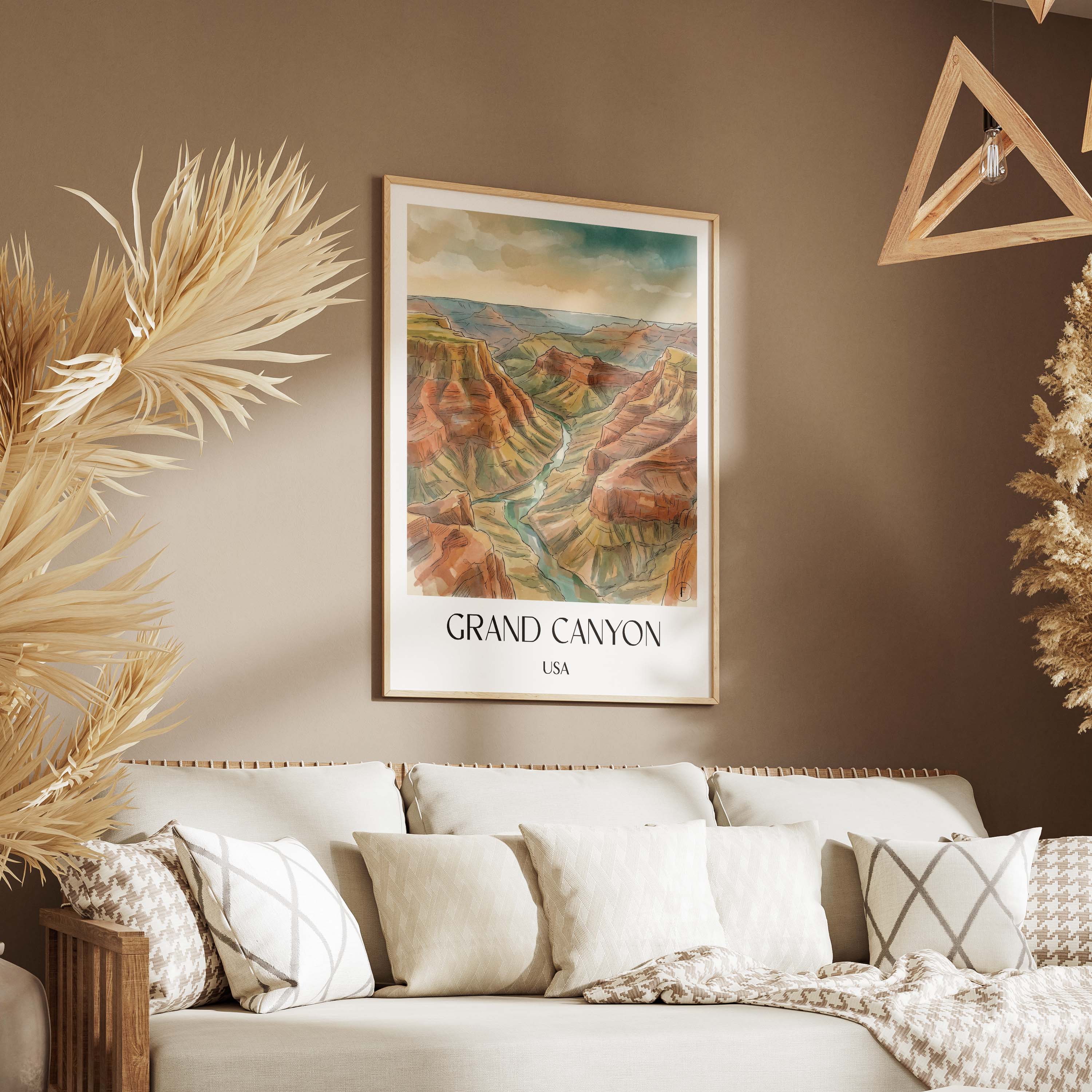 grand-canyon-usa-poster-aquarell