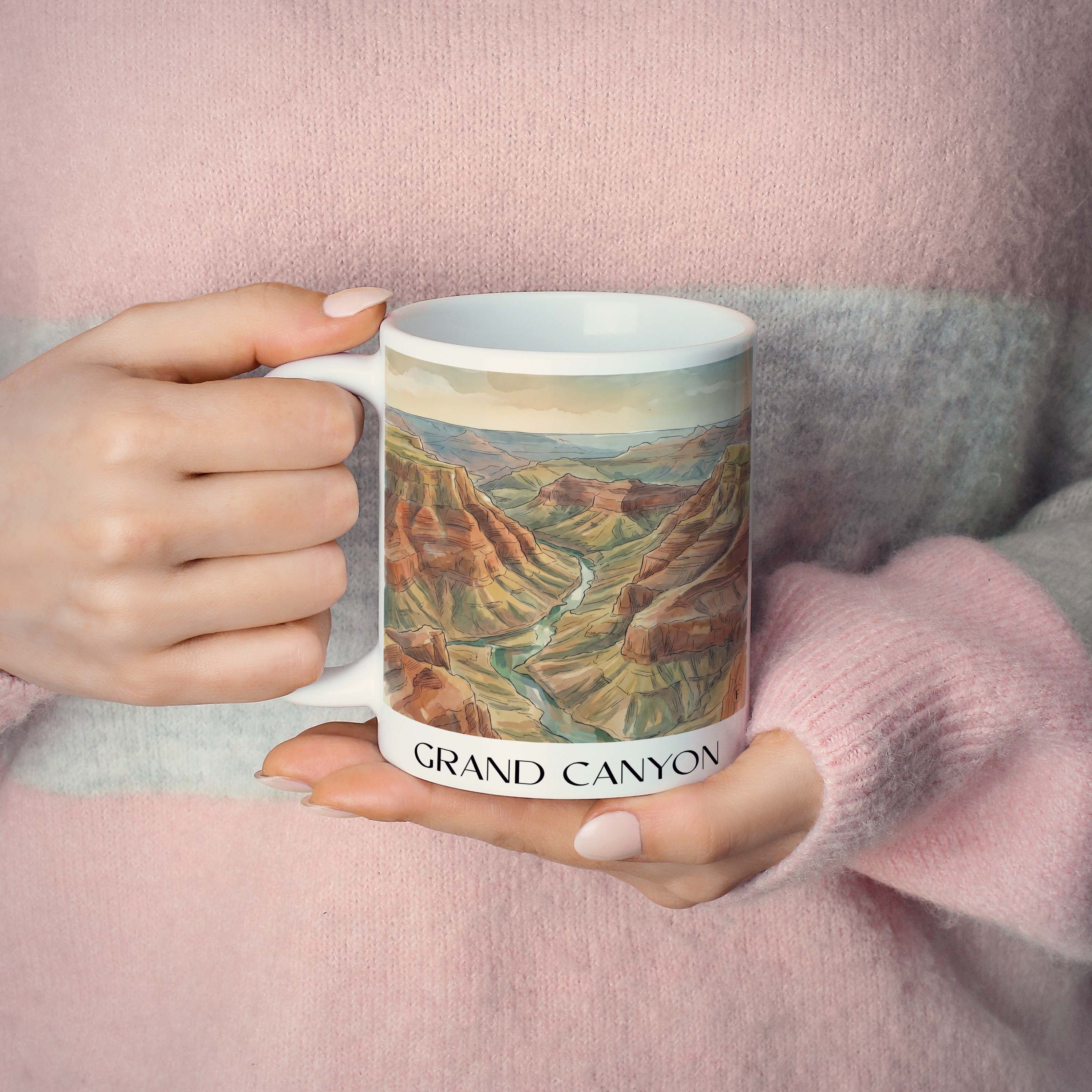 grand-canyon-usa-kaffeebecher-aquarell