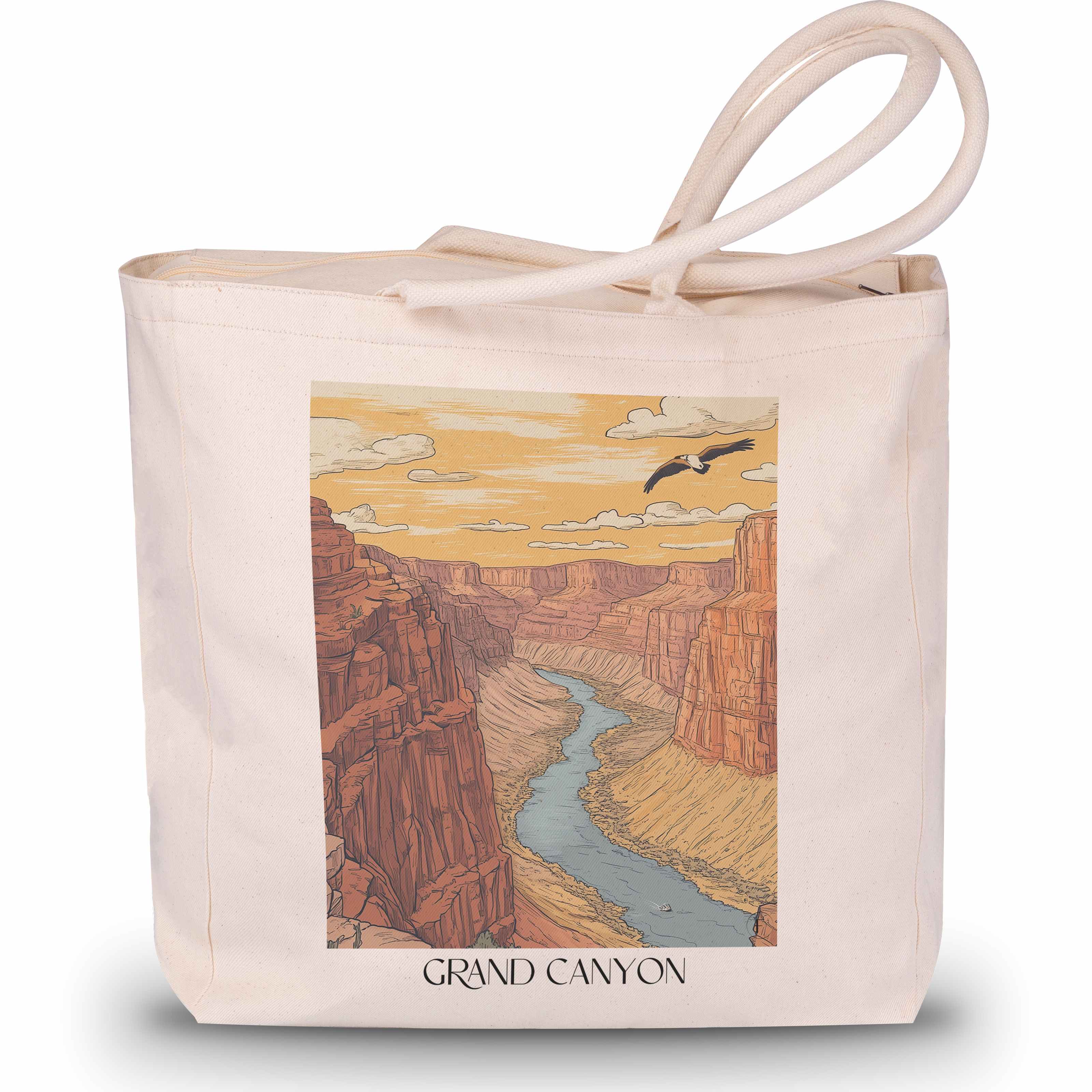 grand-canyon-usa-einkaufstasche-aquarell