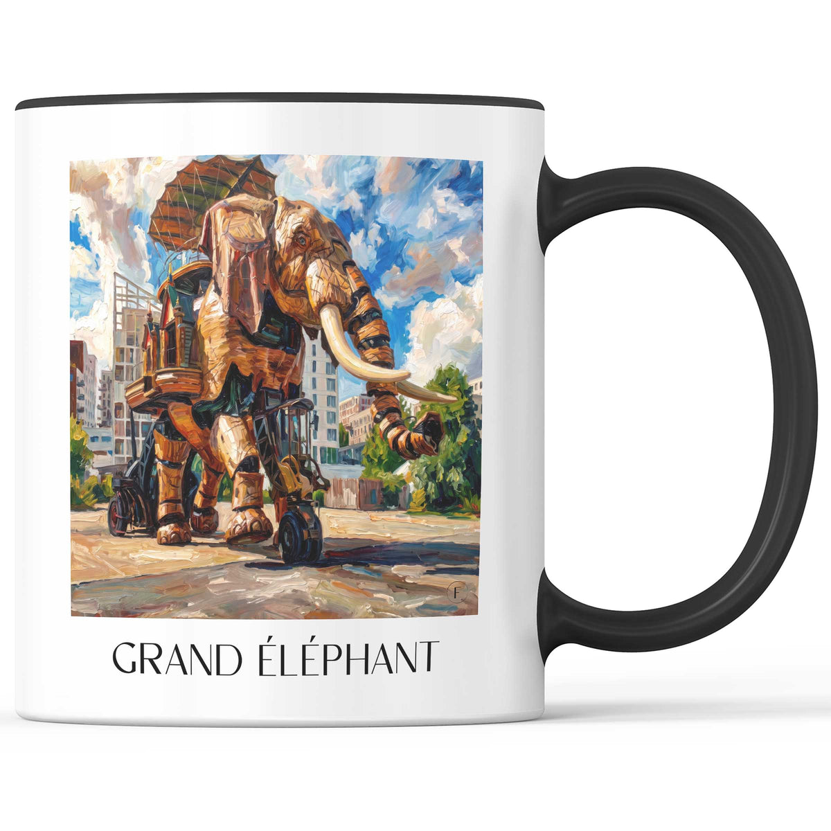 grand-éléphant-nantes-frankreich-kaffeebecher-oil-painting-oelgemaelde