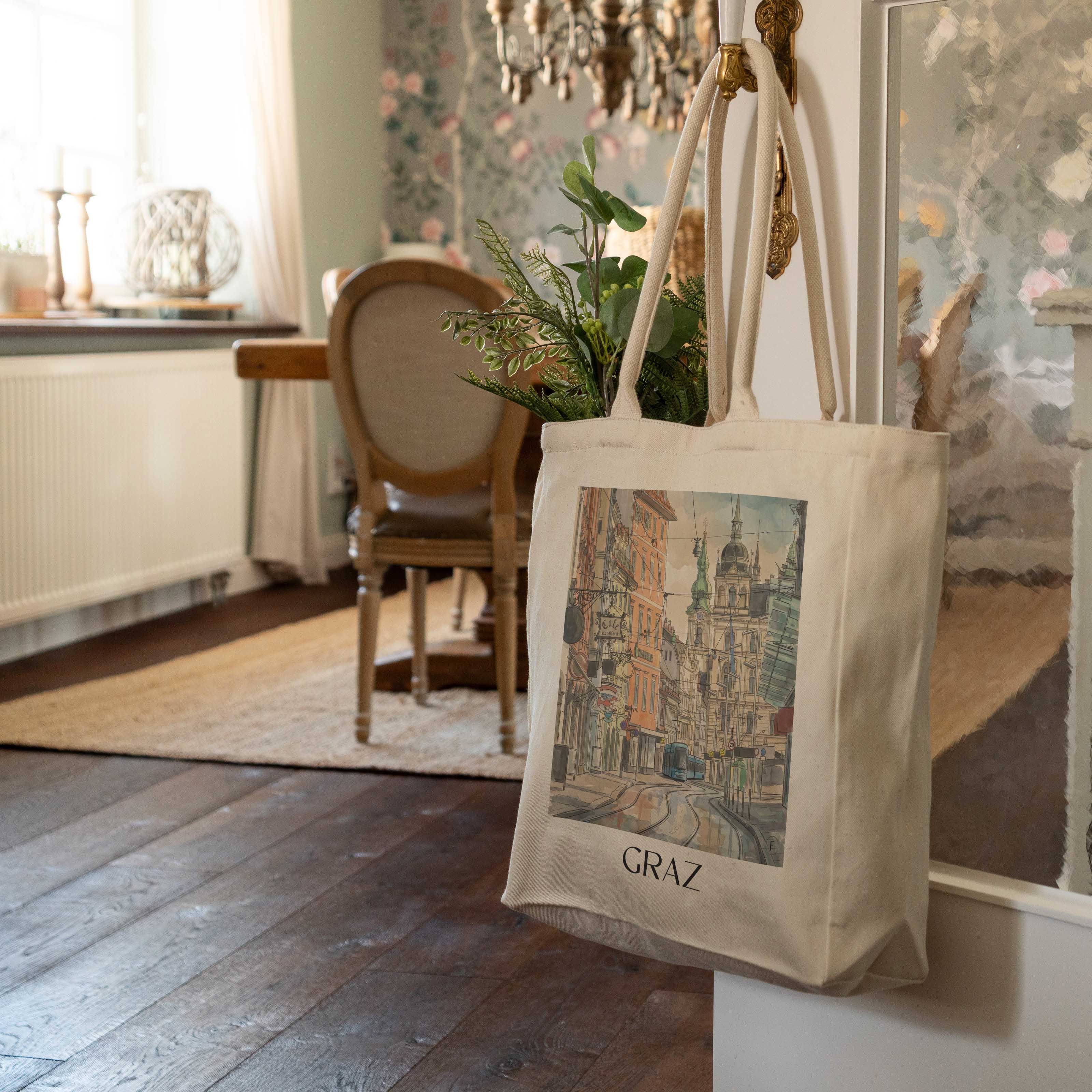 graz-österreich-österreich-einkaufstasche-aquarell