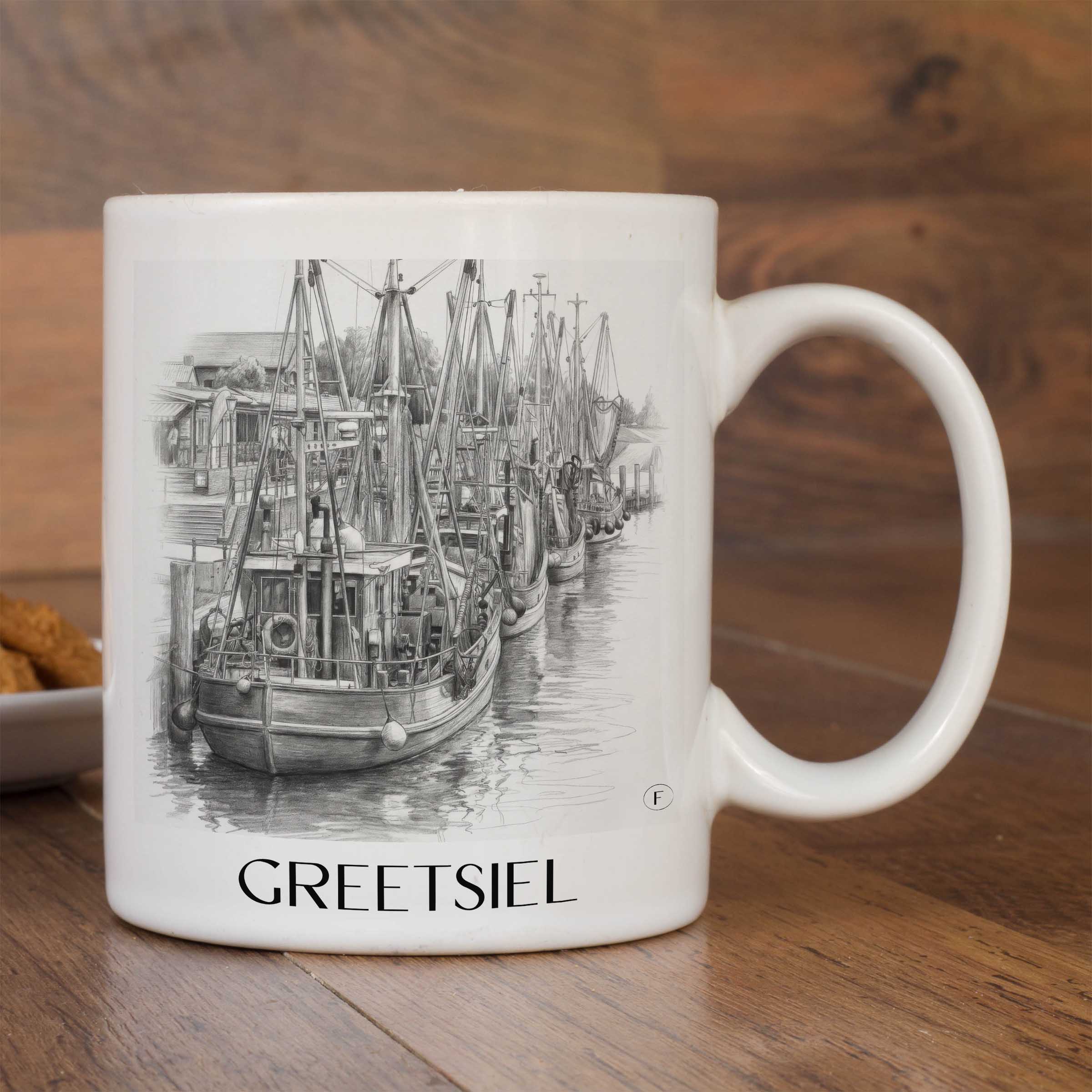 greetsiel-ostfriesland-deutschland-kaffeebecher-bleistift-zeichnung-drawing
