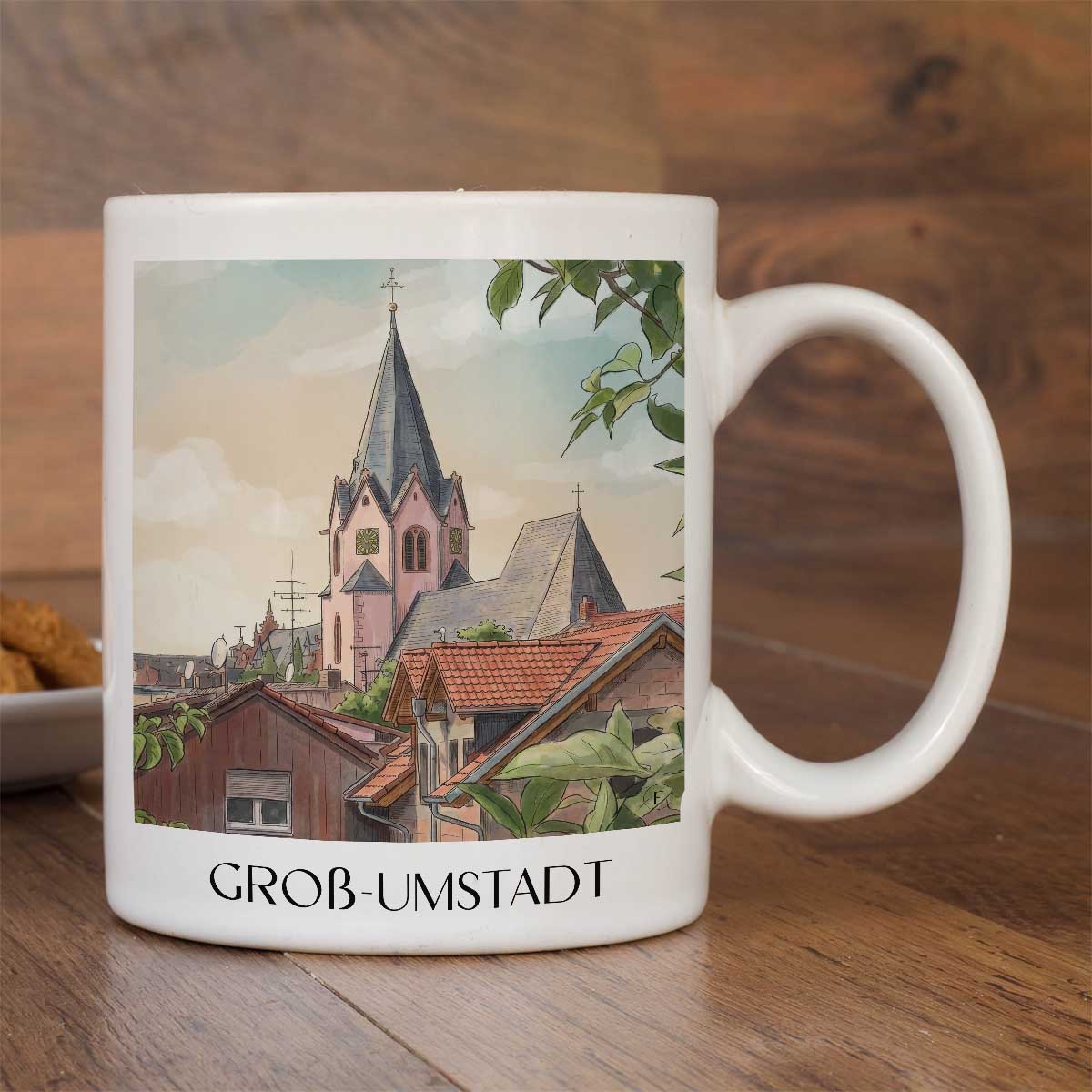 groß-umstadt-odenwald-deutschland-kaffeebecher-aquarell