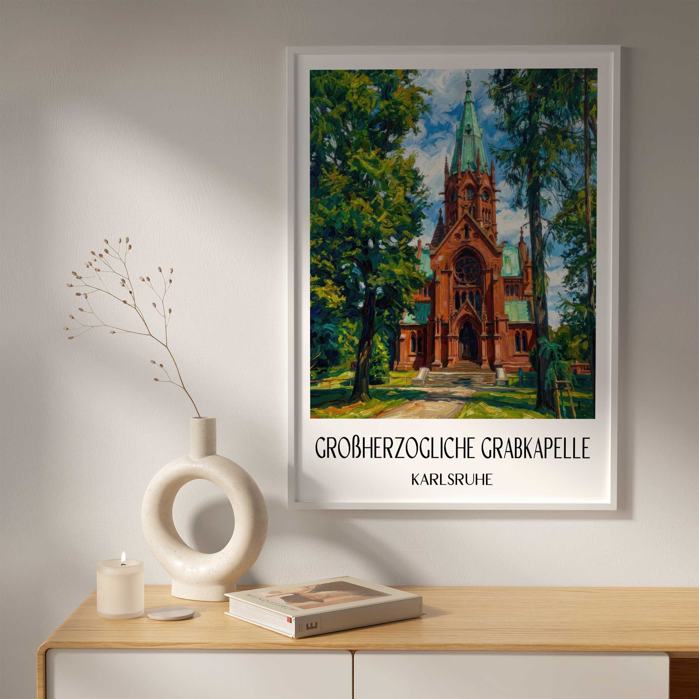 großherzogliche-grabkapelle-karlsruhe-deutschland-poster-oil-painting-oelgemaelde