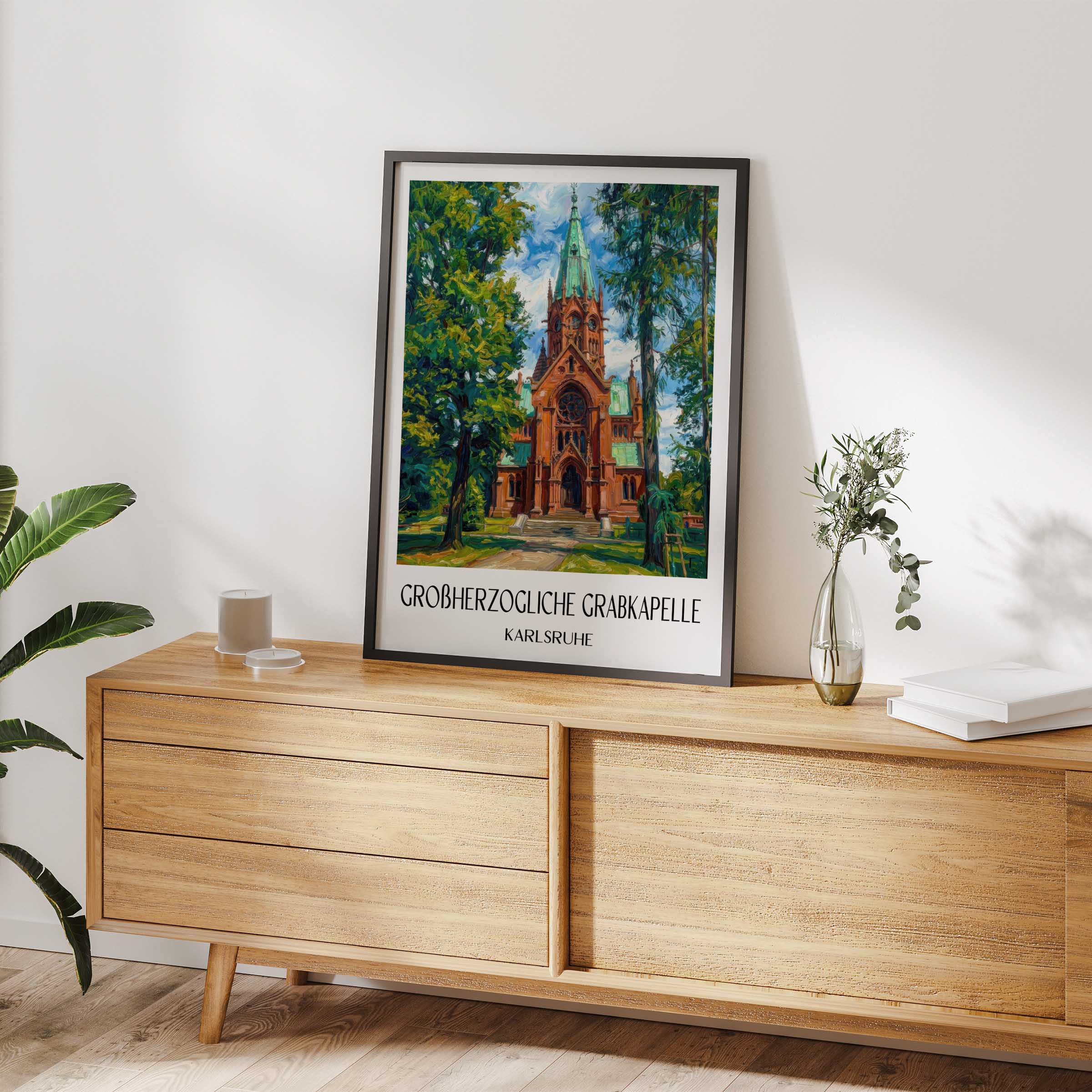 großherzogliche-grabkapelle-karlsruhe-deutschland-poster-oil-painting-oelgemaelde