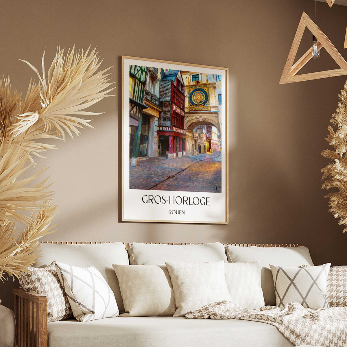 gros-horloge-rouen-frankreich-poster-oil-painting-oelgemaelde