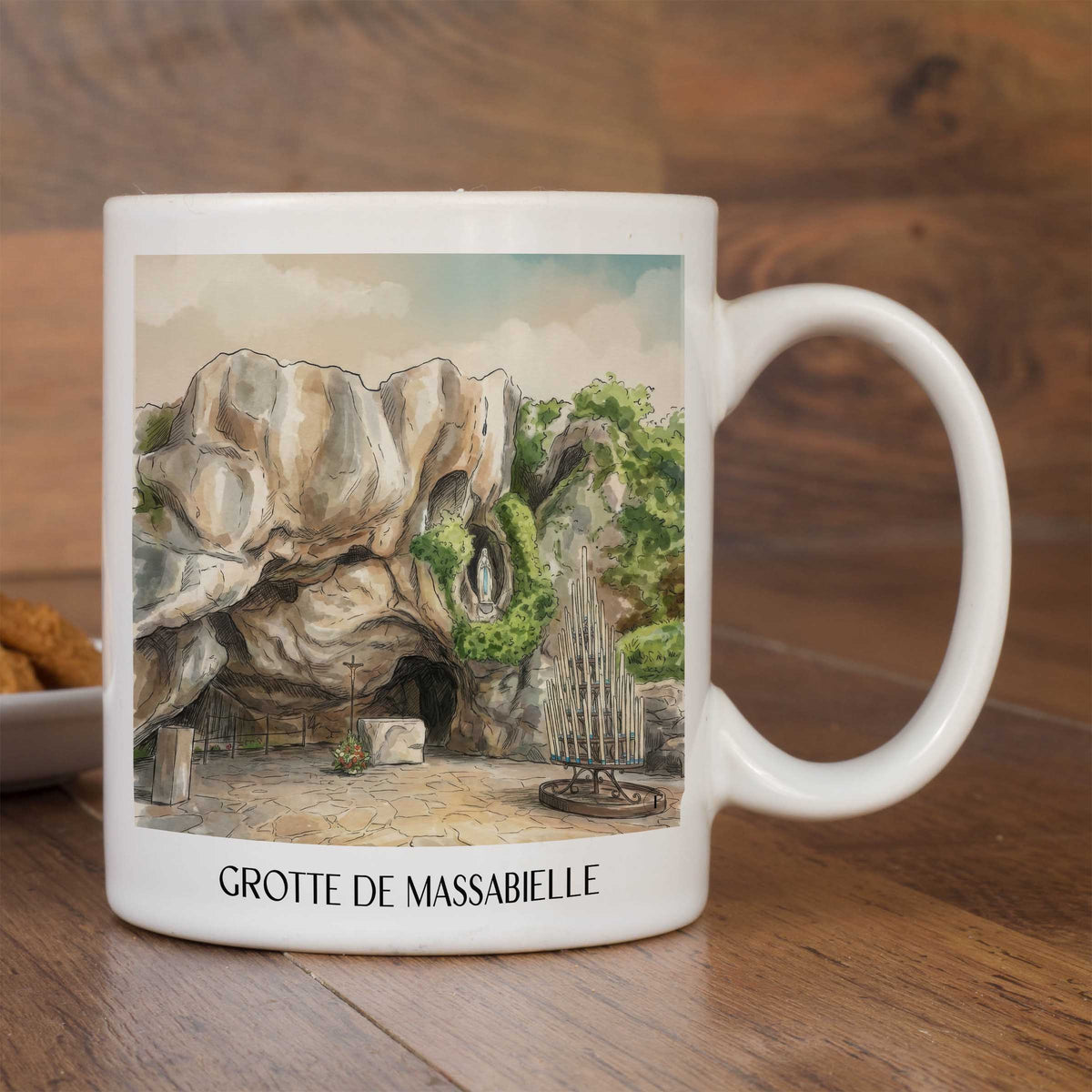 grotte-de-massabielle-lourdes-frankreich-kaffeebecher-aquarell