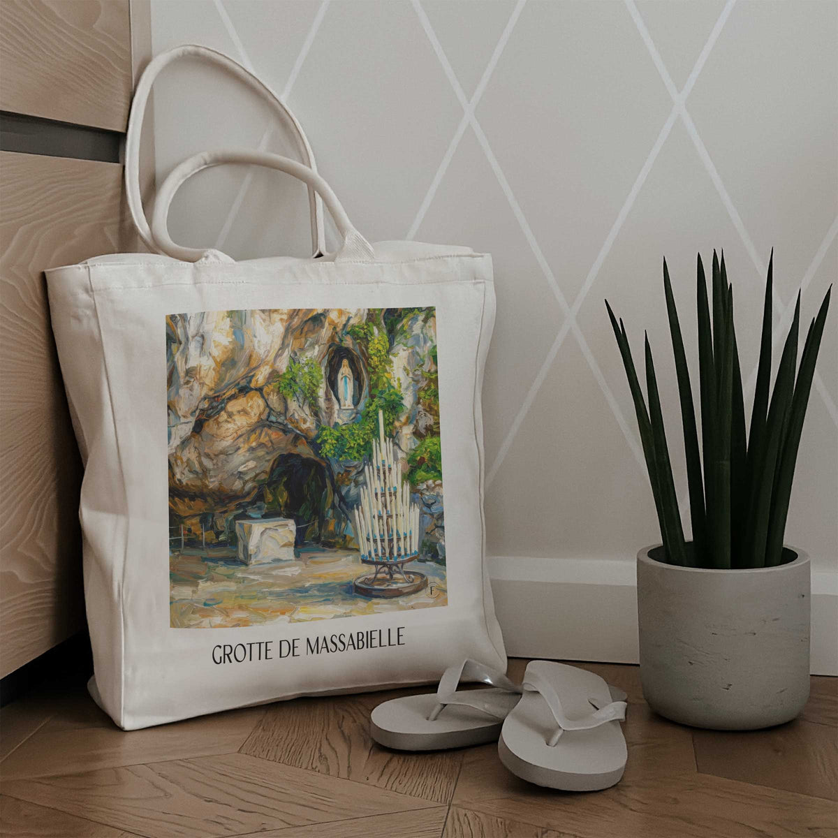 grotte-de-massabielle-lourdes-frankreich-einkaufstasche-oil-painting-oelgemaelde