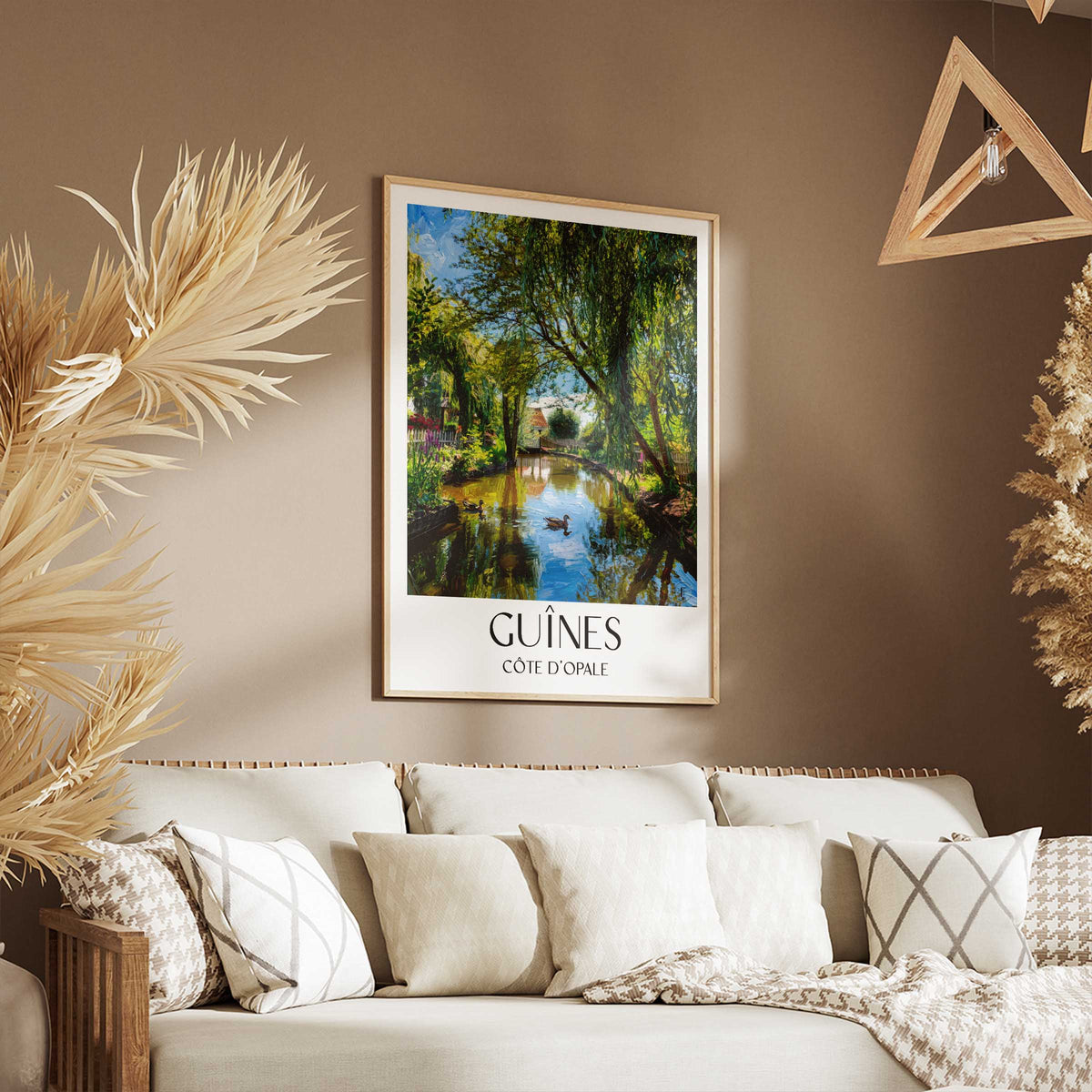 guînes-côte-d'opale-frankreich-poster-oil-painting-oelgemaelde