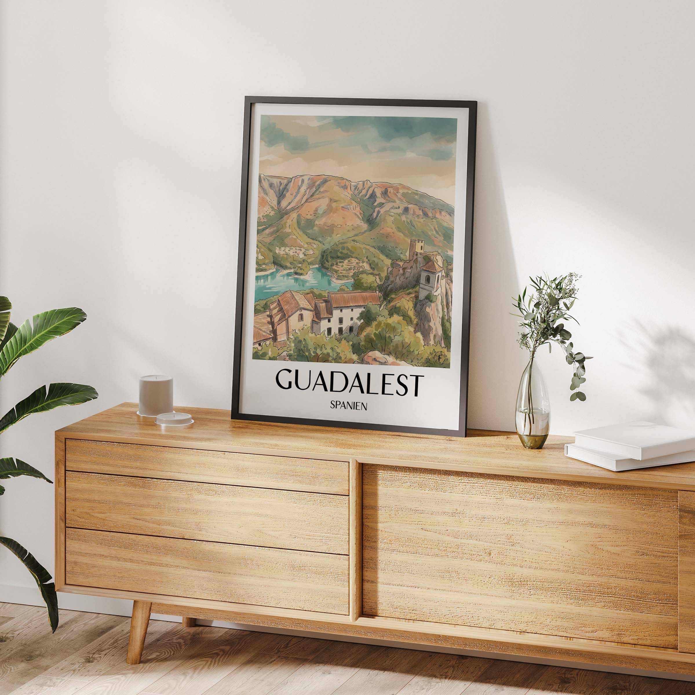 guadalest-spanien-spanien-poster-aquarell