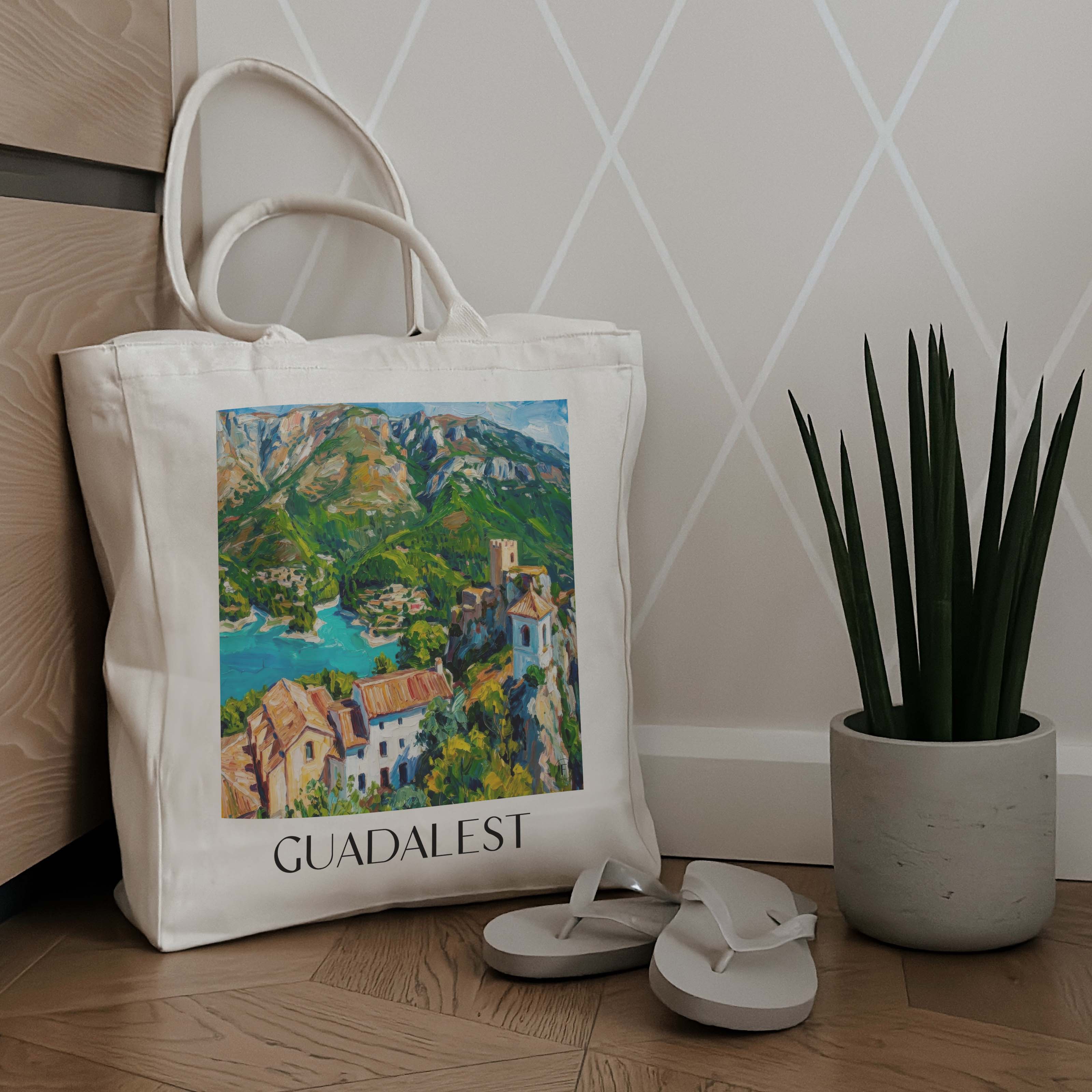 guadalest-spanien-spanien-einkaufstasche-oil-painting-oelgemaelde