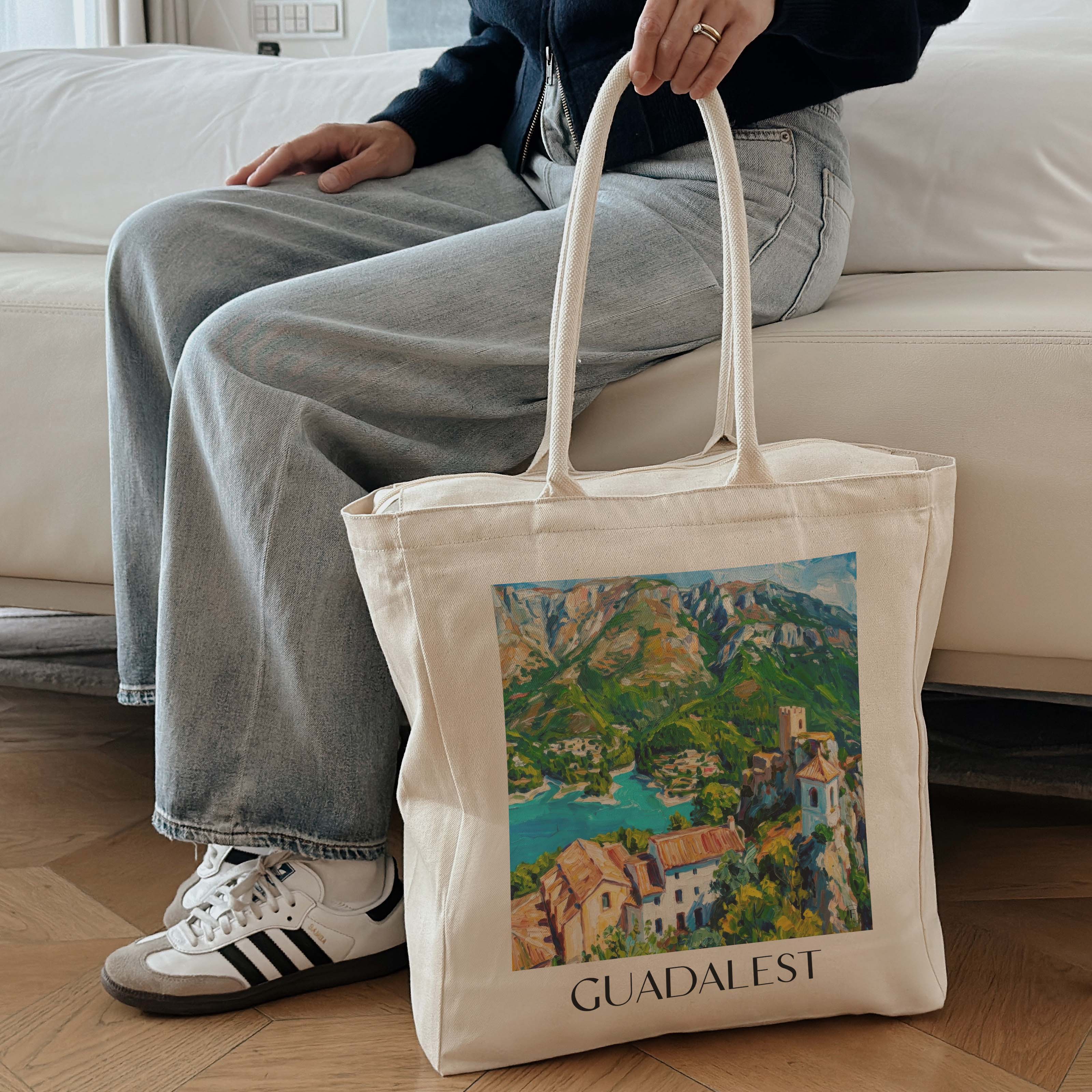 guadalest-spanien-spanien-einkaufstasche-oil-painting-oelgemaelde