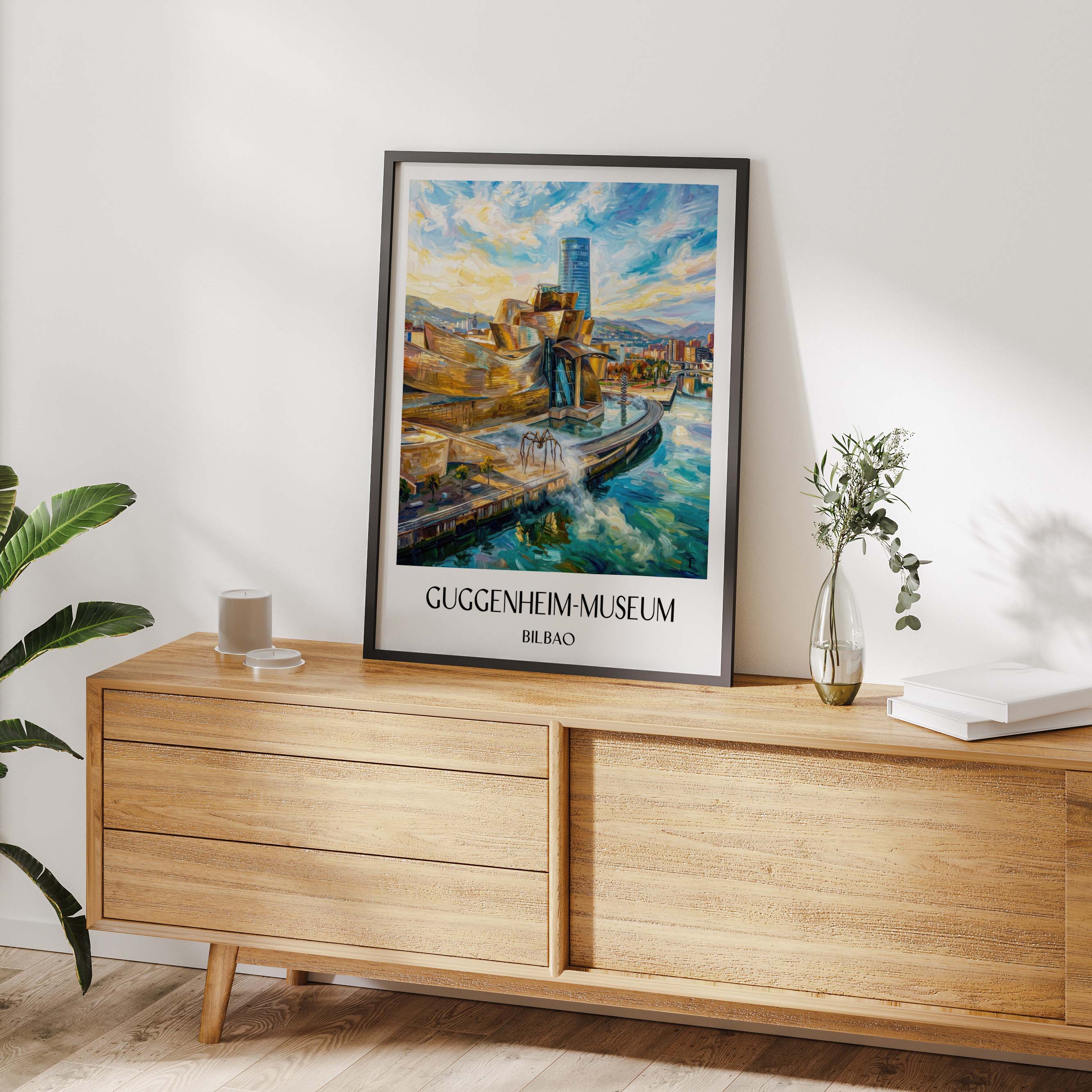 guggenheim-museum-bilbao-spanien-poster-oil-painting-oelgemaelde