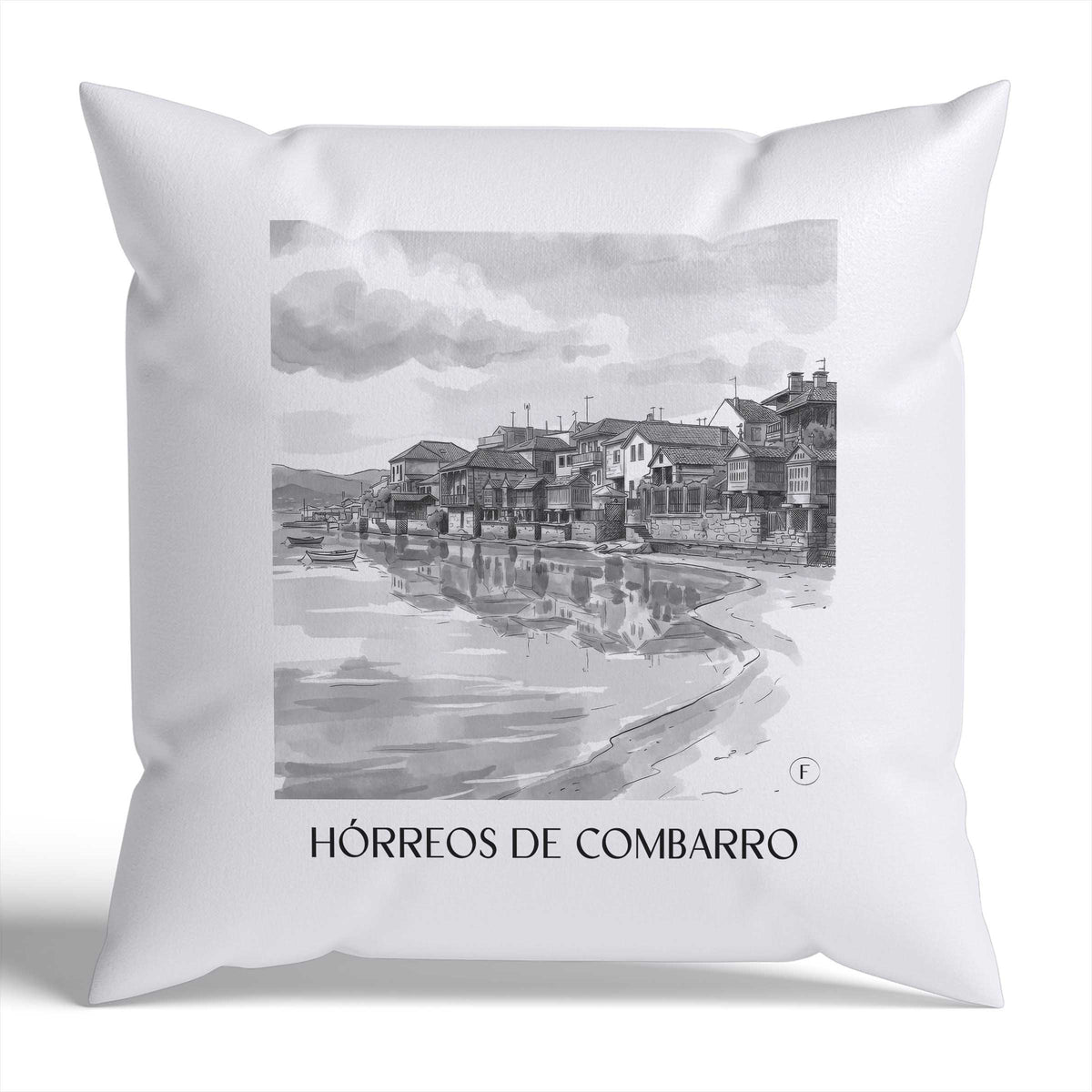 hórreos-de-combarro-spanien-spanien-kissenbezug-aquarell-schwarz-weiss