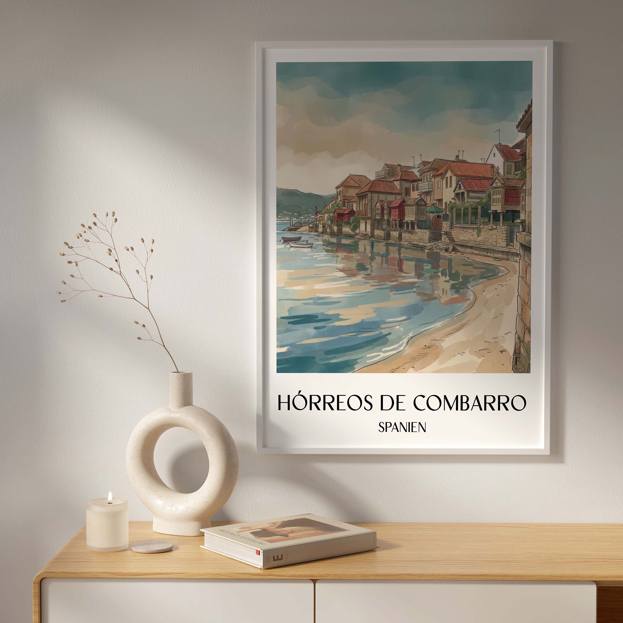 hórreos-de-combarro-spanien-spanien-und-spanien-poster-aquarell