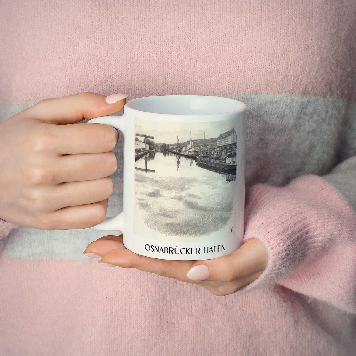 hafen-osnabrück-deutschland-kaffeebecher-bleistift-zeichnung-drawing