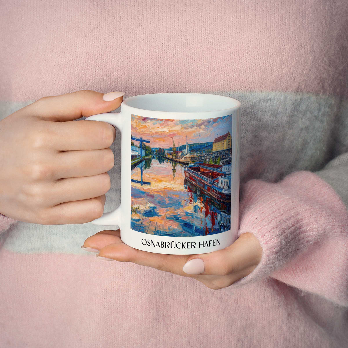 hafen-osnabrück-deutschland-kaffeebecher-oil-painting-oelgemaelde