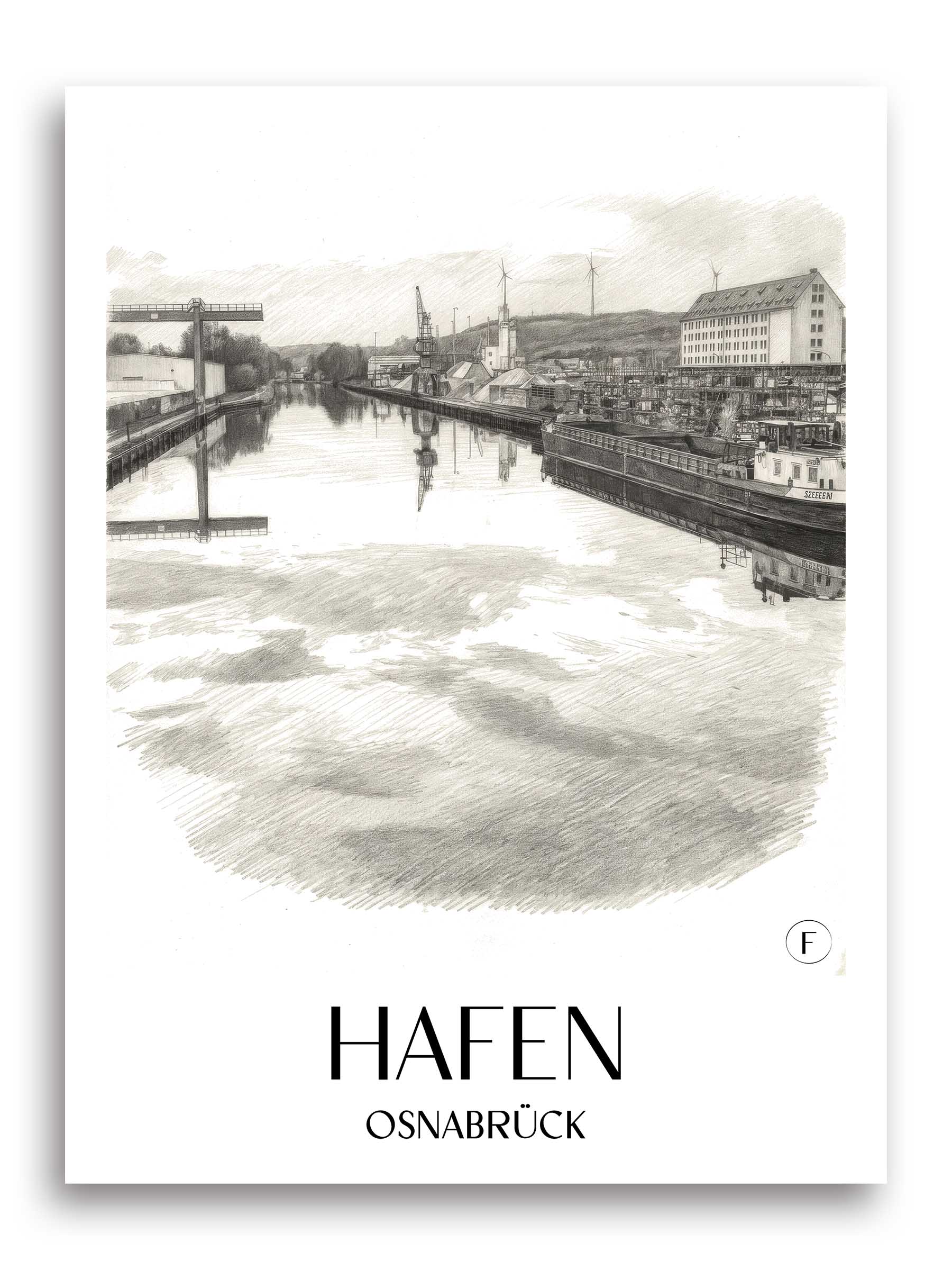 hafen-osnabrück-deutschland-poster-bleistift-zeichnung-drawing