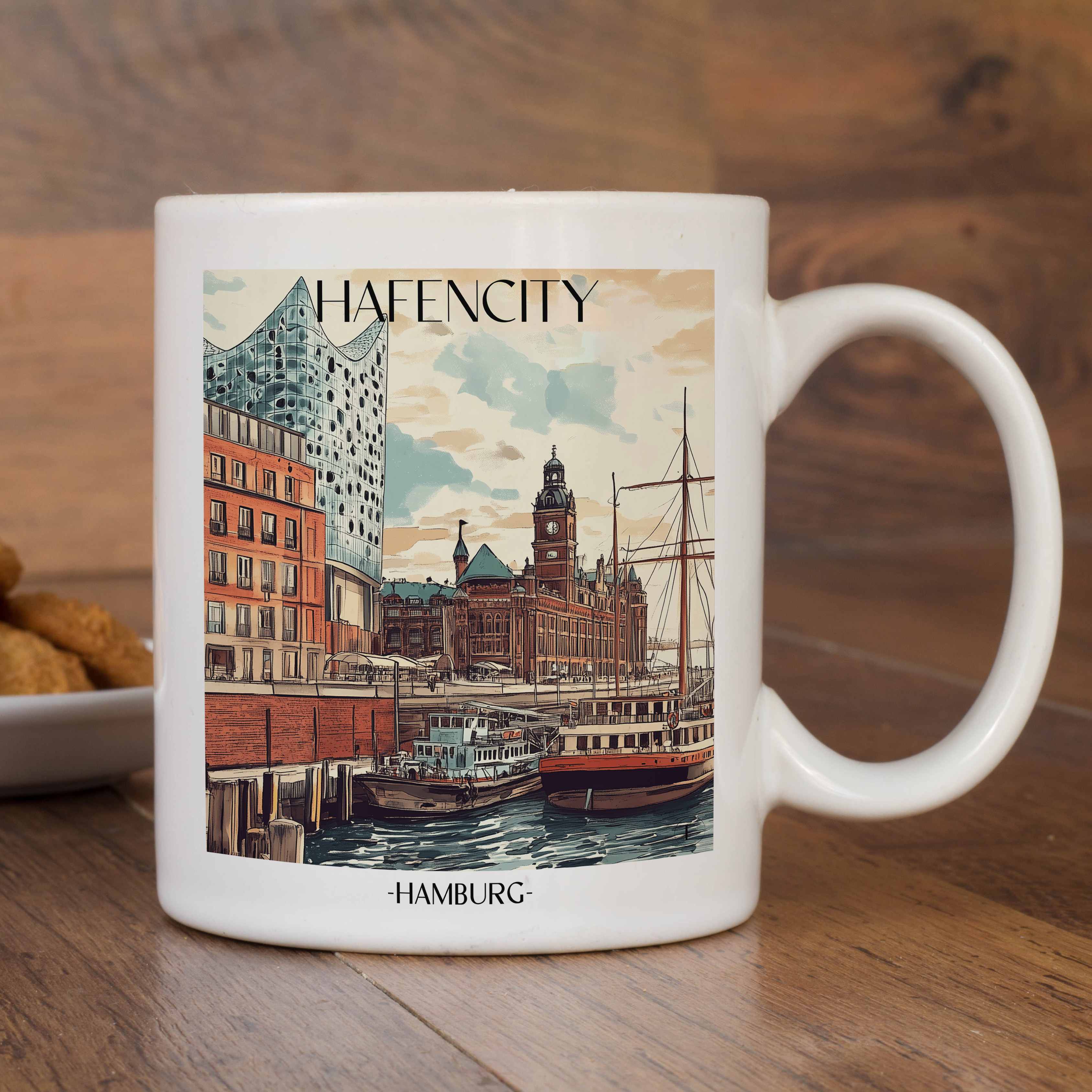 hafencity-hamburg-deutschland-einkaufstasche-aquarell