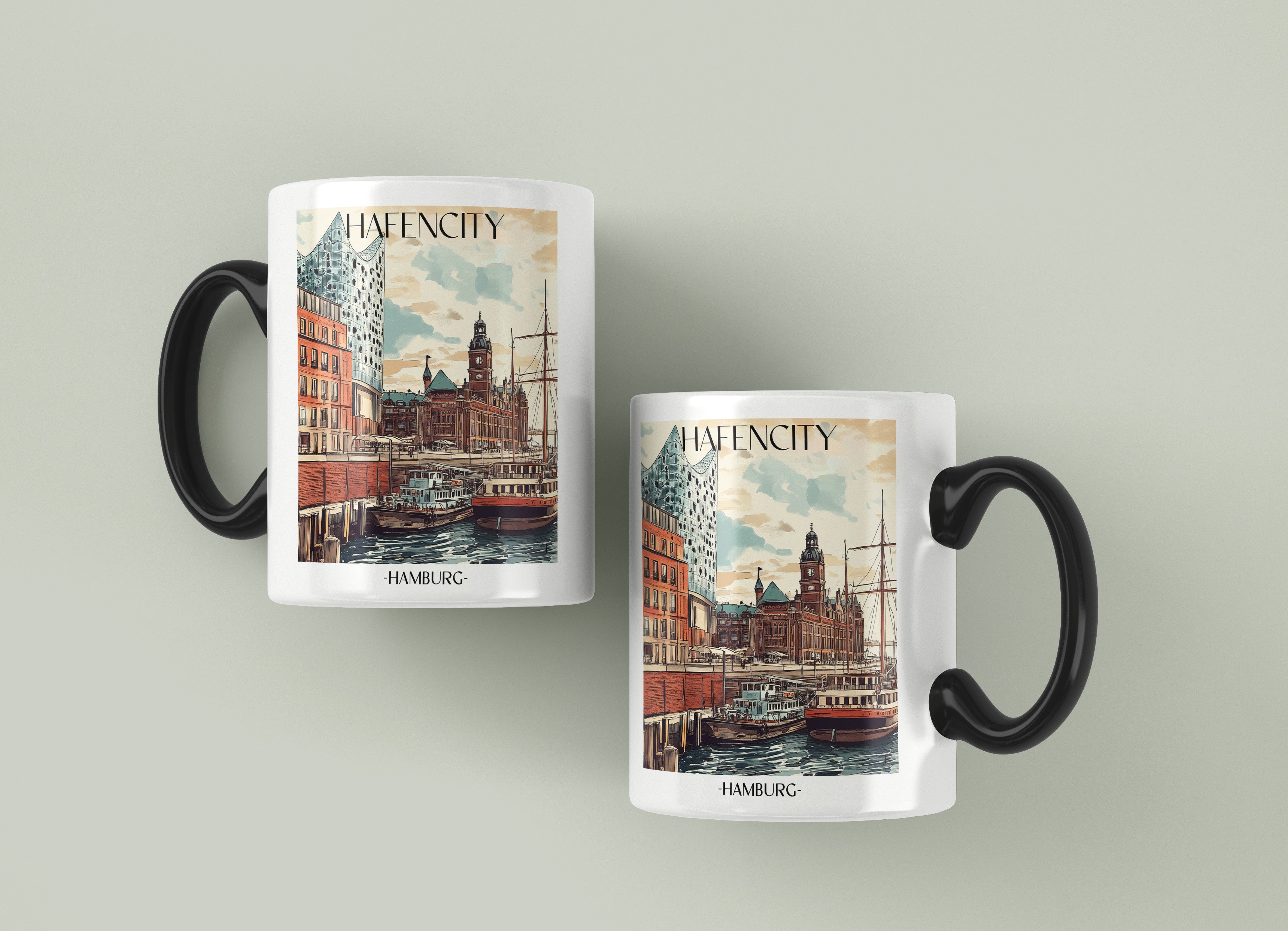 hafencity-hamburg-deutschland-einkaufstasche-aquarell