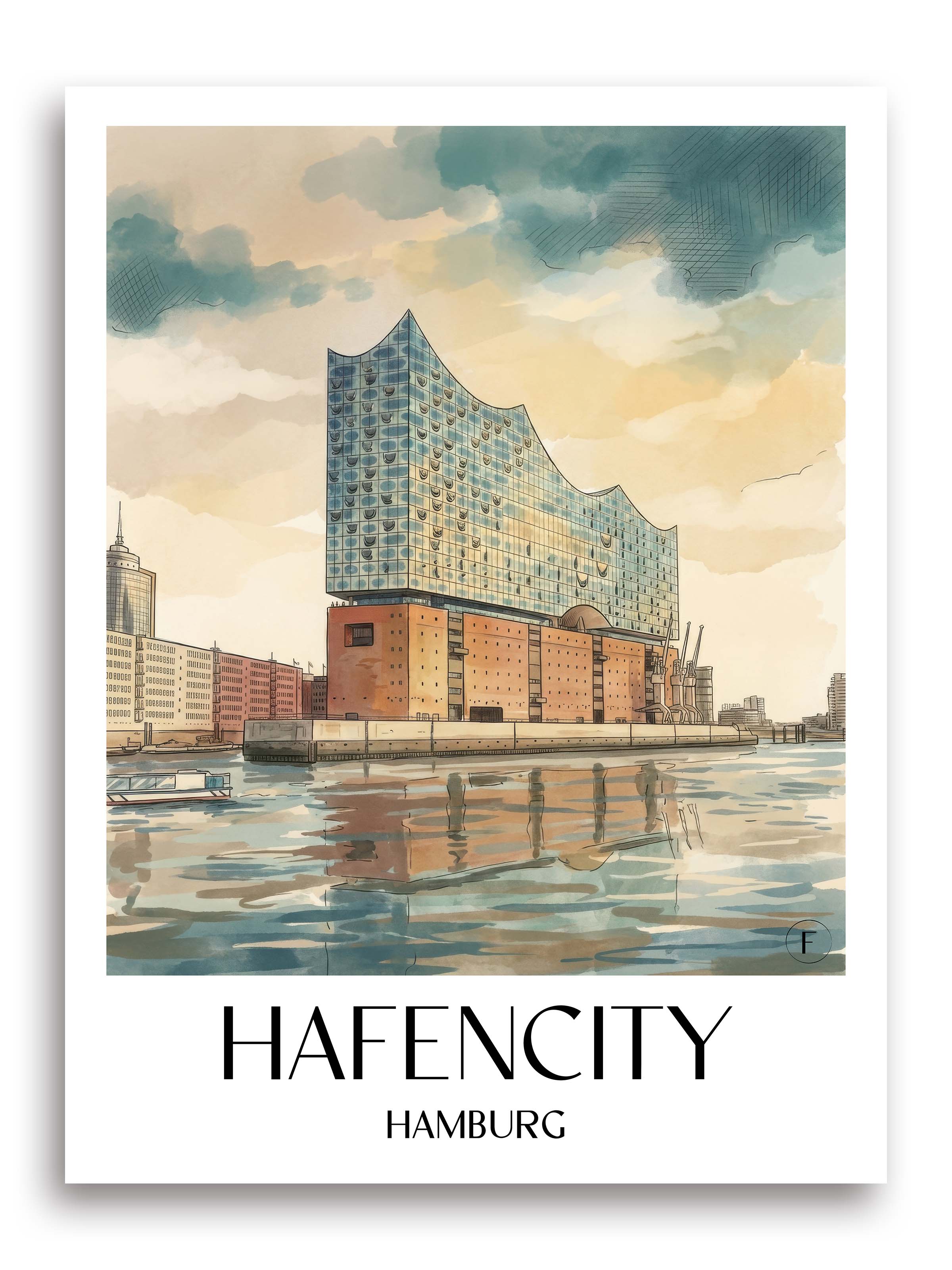 hafencity-hamburg-deutschland-poster-aquarell