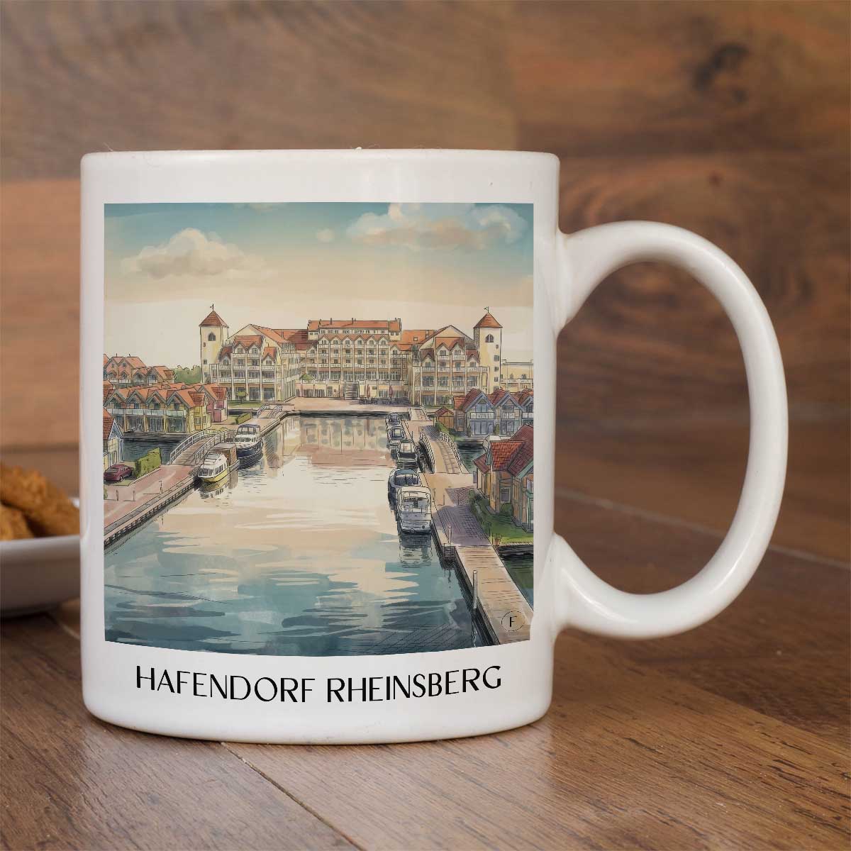 hafendorf-rheinsberg-brandenburg-deutschland-kaffeebecher-aquarell