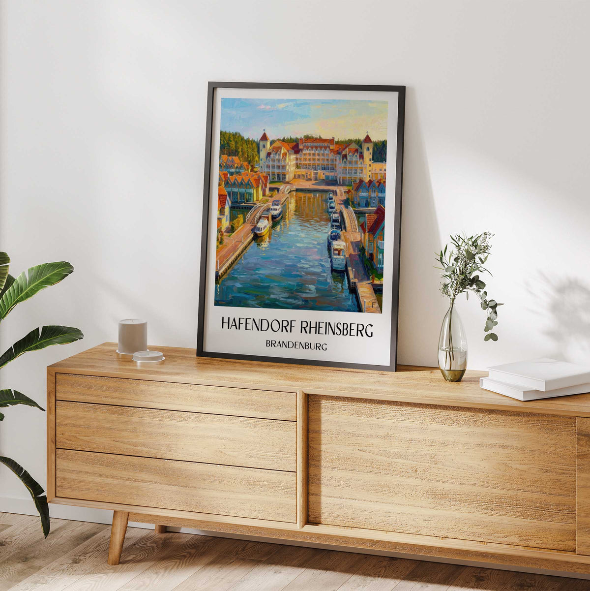 hafendorf-rheinsberg-brandenburg-deutschland-poster-oil-painting-oelgemaelde