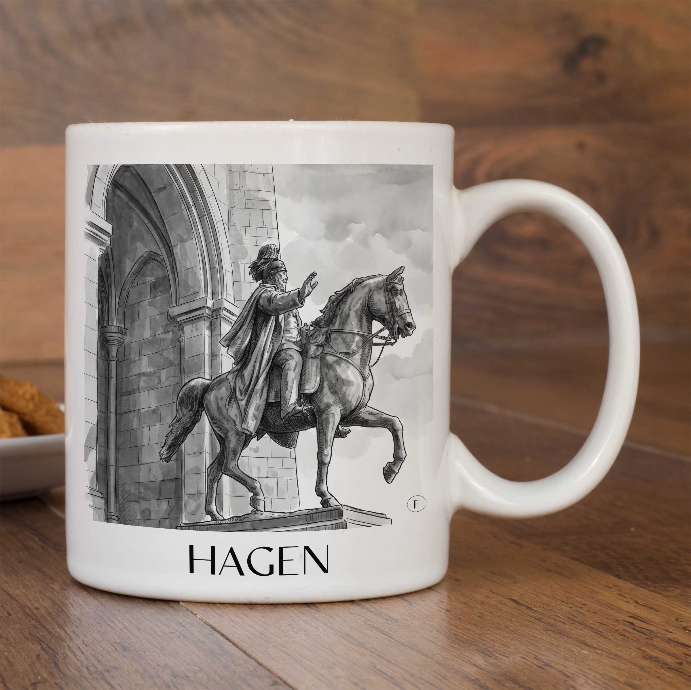 hagen-sauerland-deutschland-kaffeebecher-aquarell-schwarz-weiss