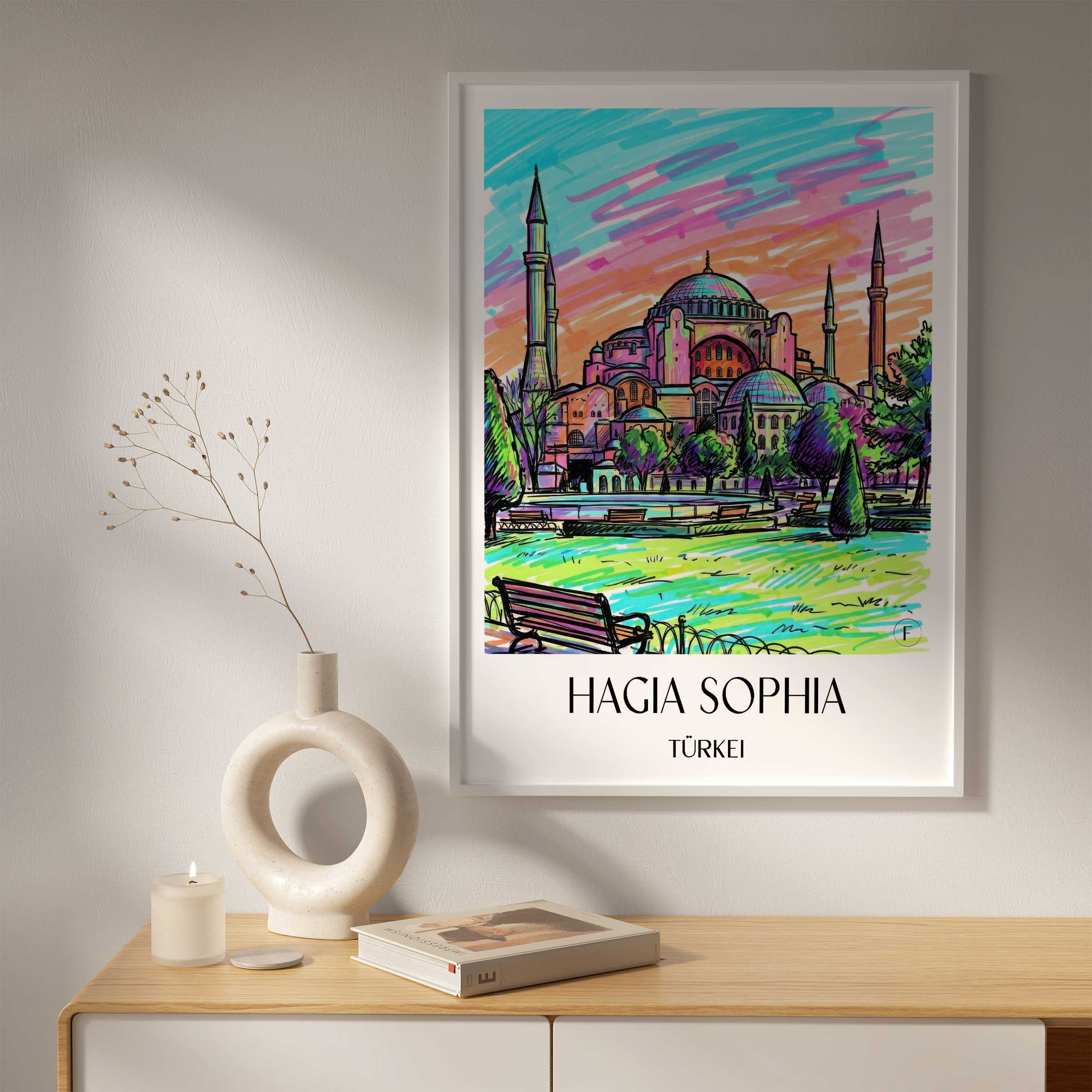 hagia-sophia-türkei-poster-graffiti