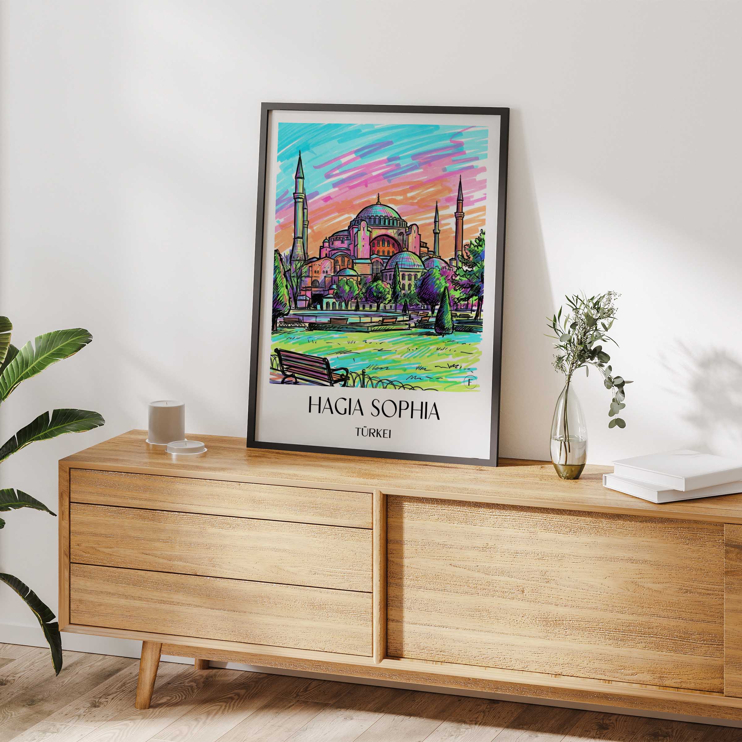 hagia-sophia-türkei-poster-graffiti