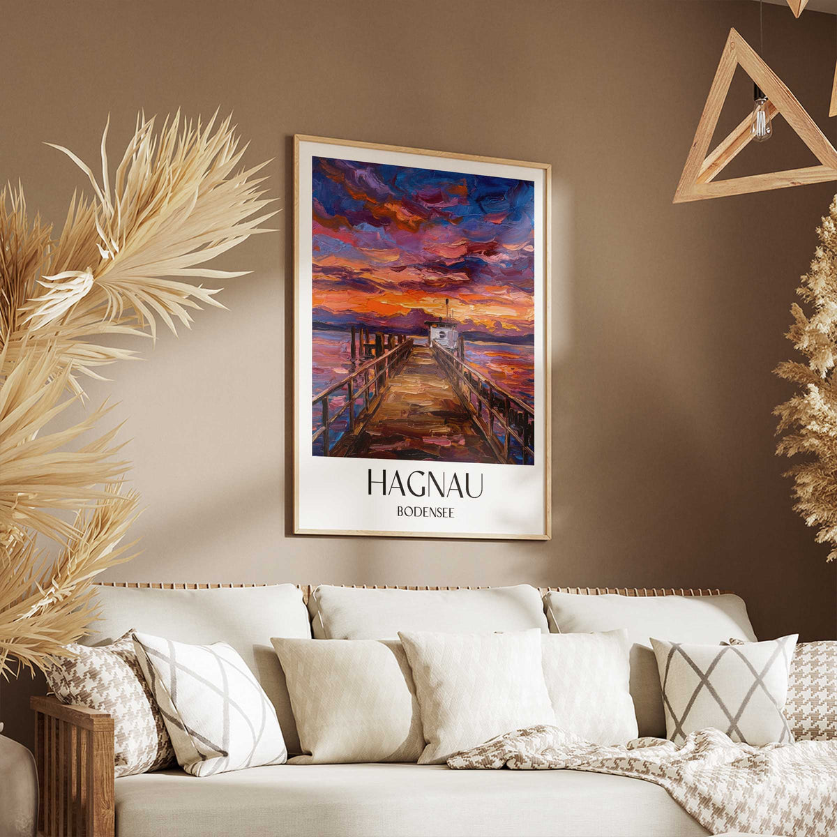 hagnau-bodensee-deutschland-poster-oil-painting-oelgemaelde