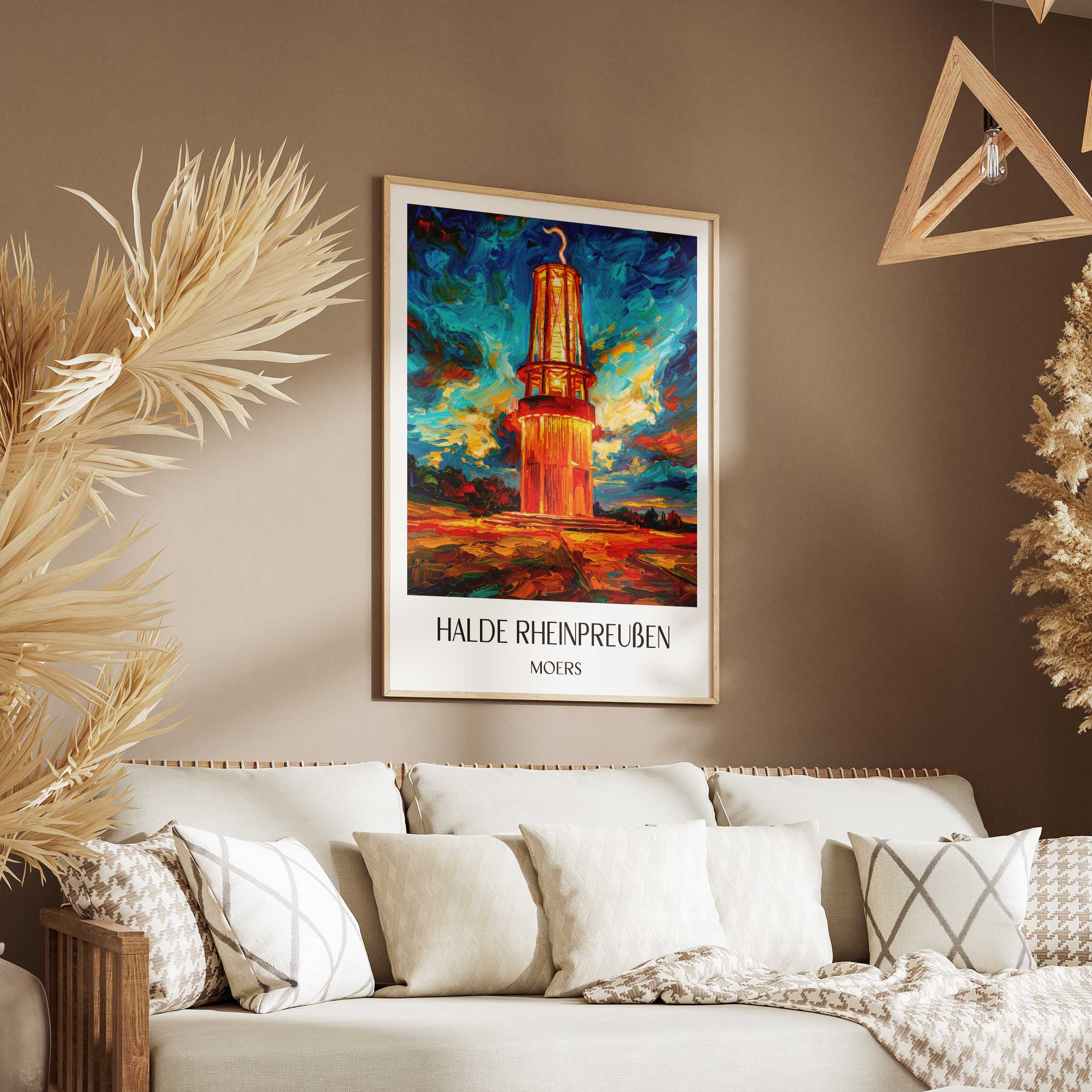 halde-rheinpreußen-moers-deutschland-poster-oil-painting-oelgemaelde