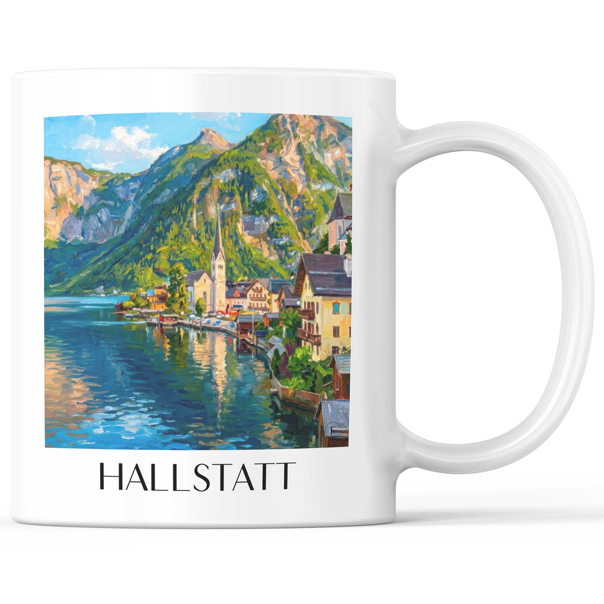 hallstatt-österreich-österreich-kaffeebecher-oil-painting-oelgemaelde