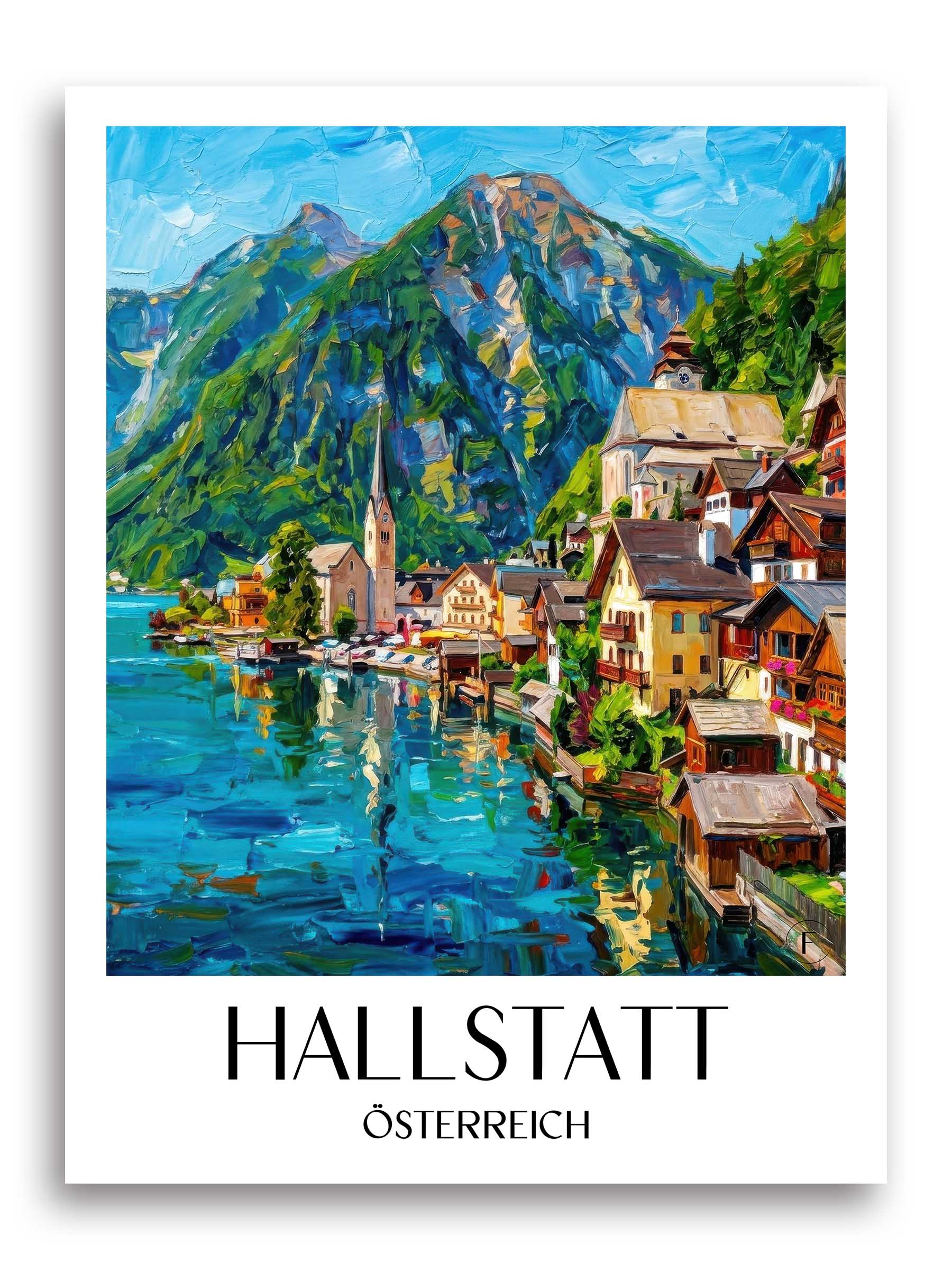 hallstatt-österreich-poster-oil-painting-oelgemaelde