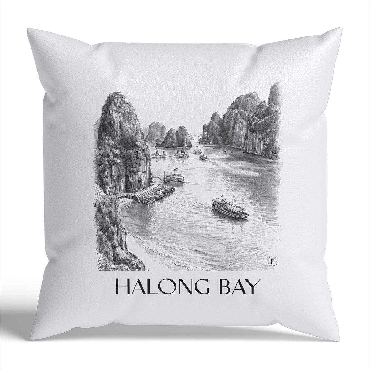 halong-bay-vietnam-vietnam-kissenbezug-bleistift-zeichnung-drawing