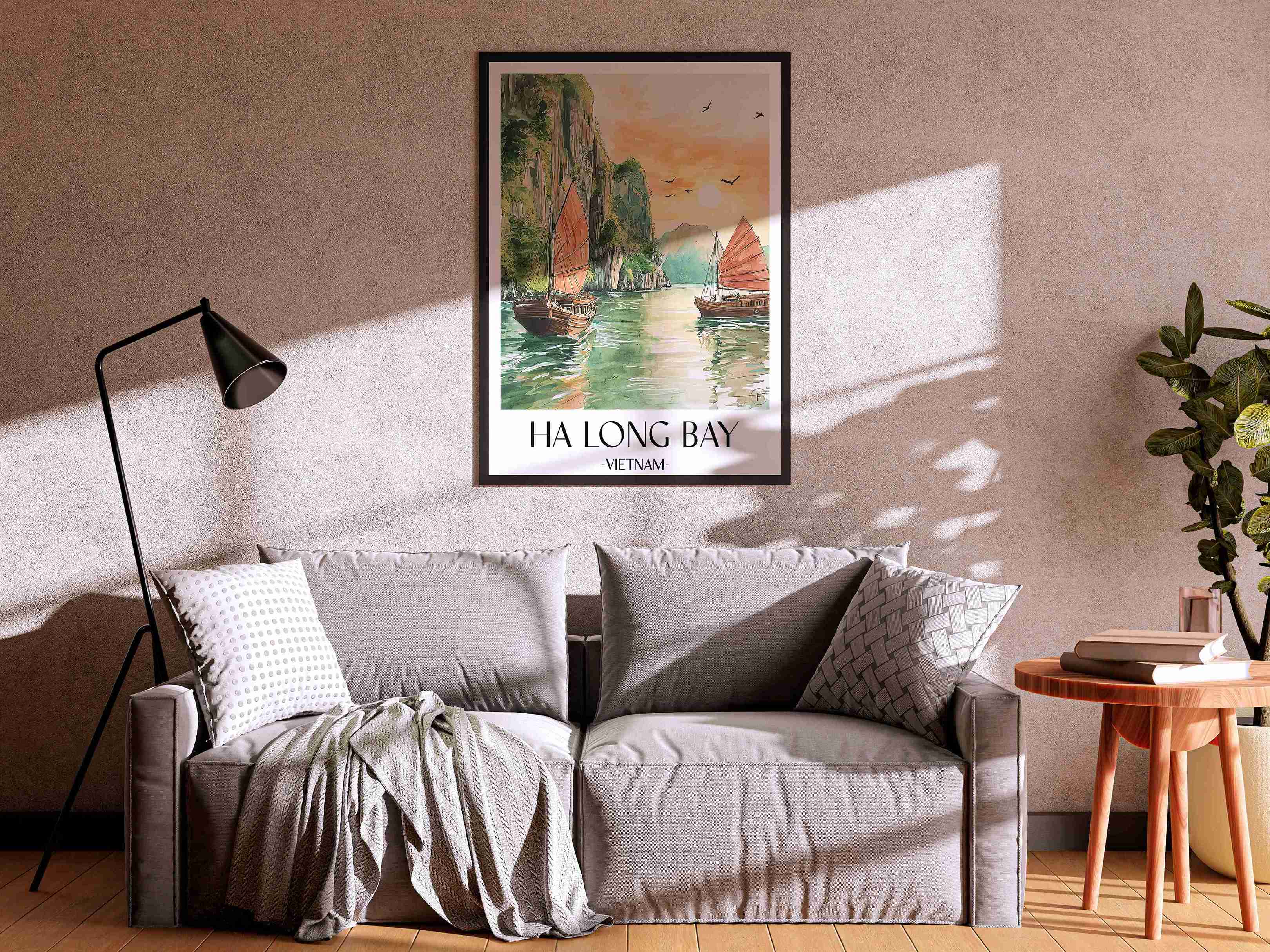 halong-bay-vietnam-poster-aquarell