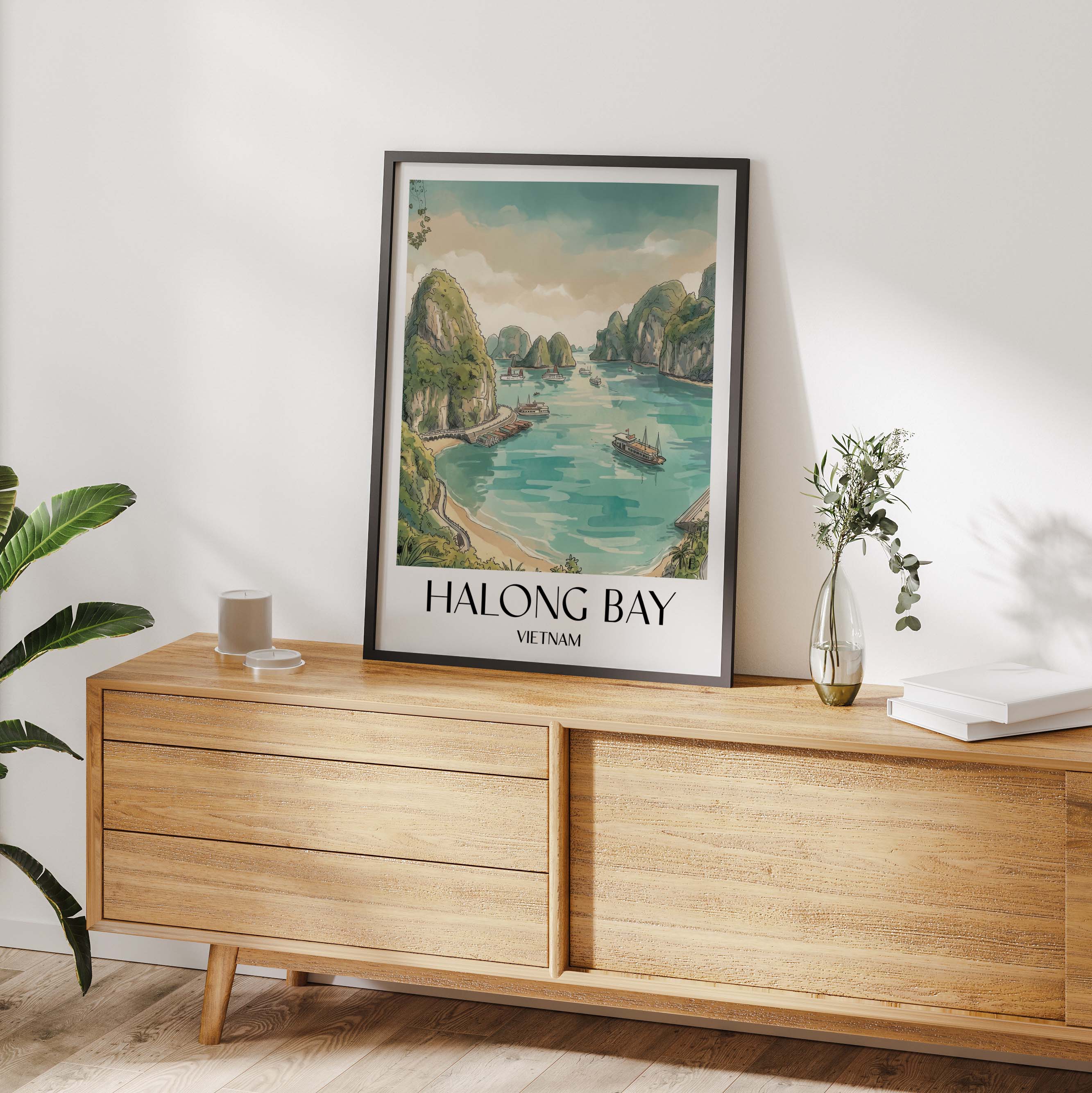 halong-bay-vietnam-poster-aquarell