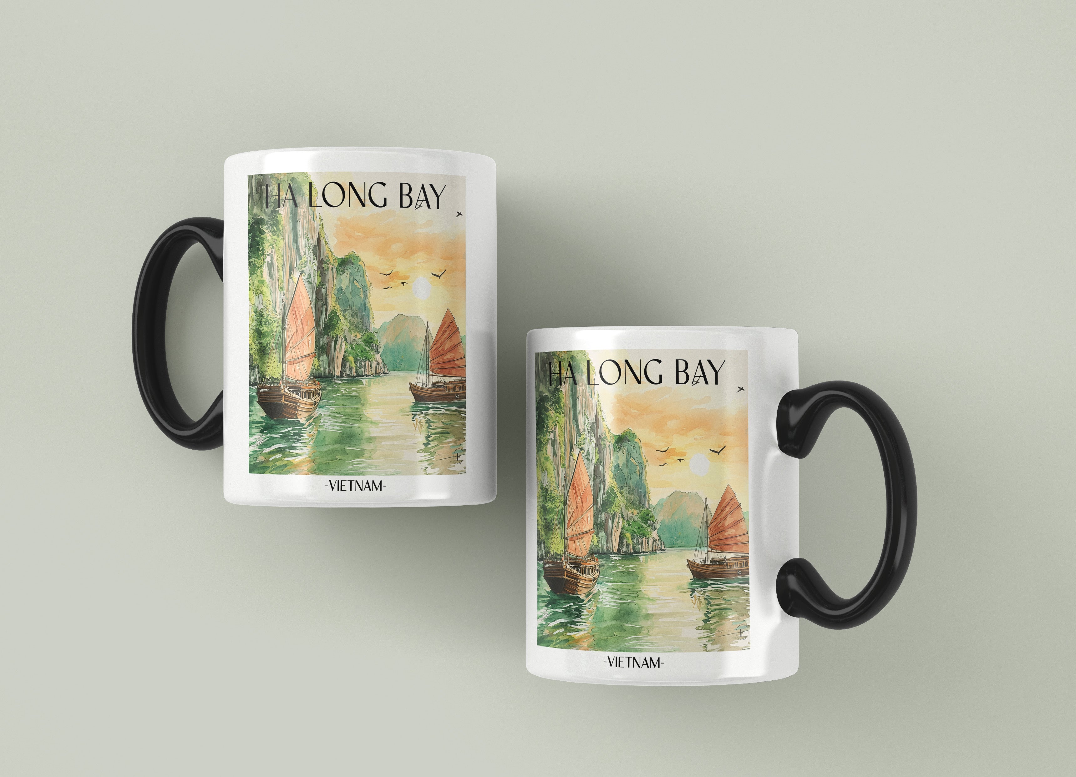 halong-bay-vietnam-einkaufstasche-aquarell