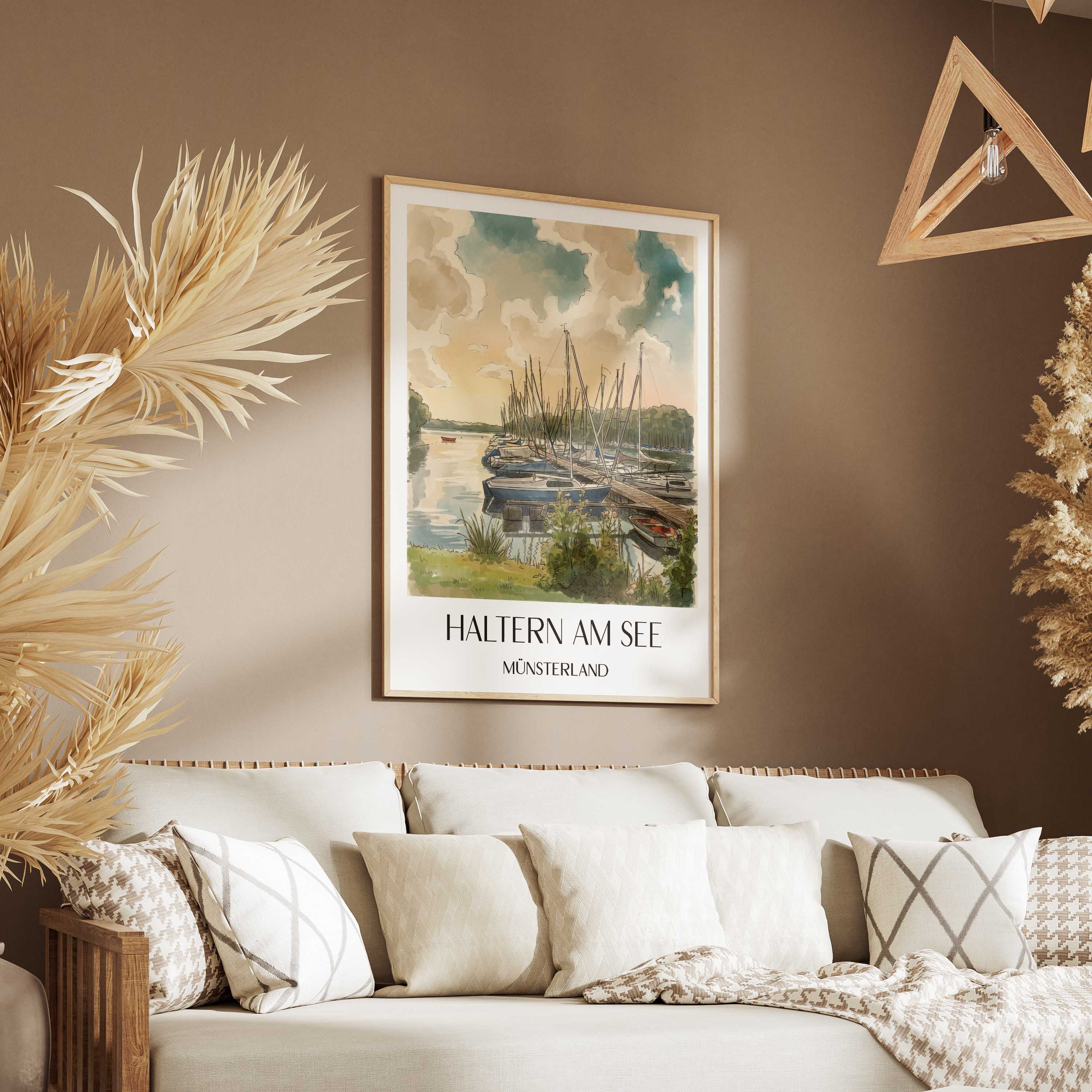 haltern-am-see-münsterland-deutschland-poster-aquarell