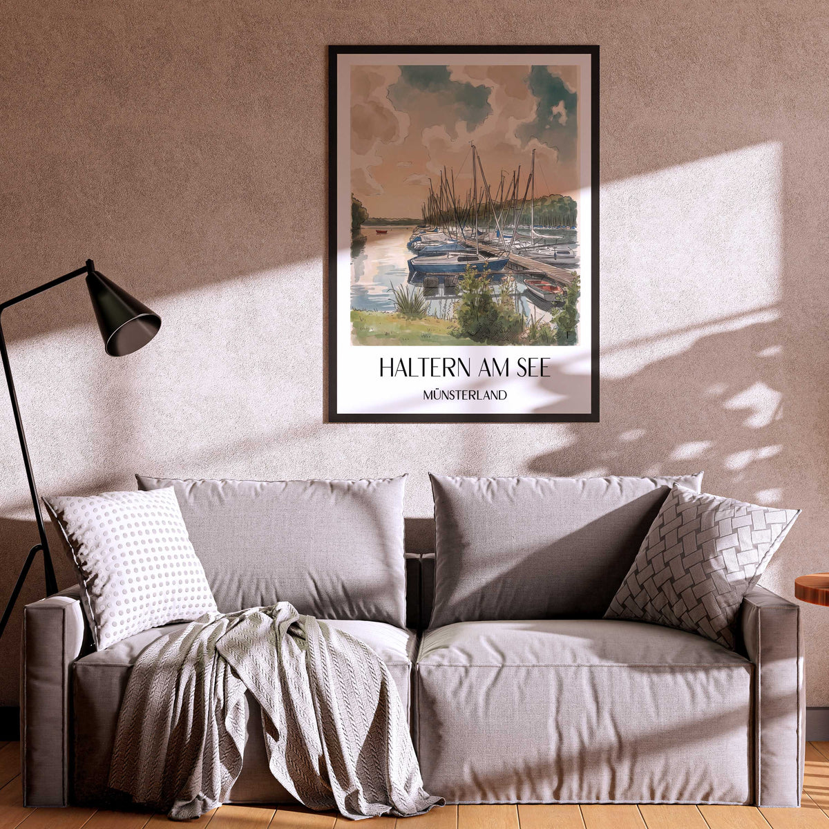 haltern-am-see-münsterland-deutschland-poster-aquarell