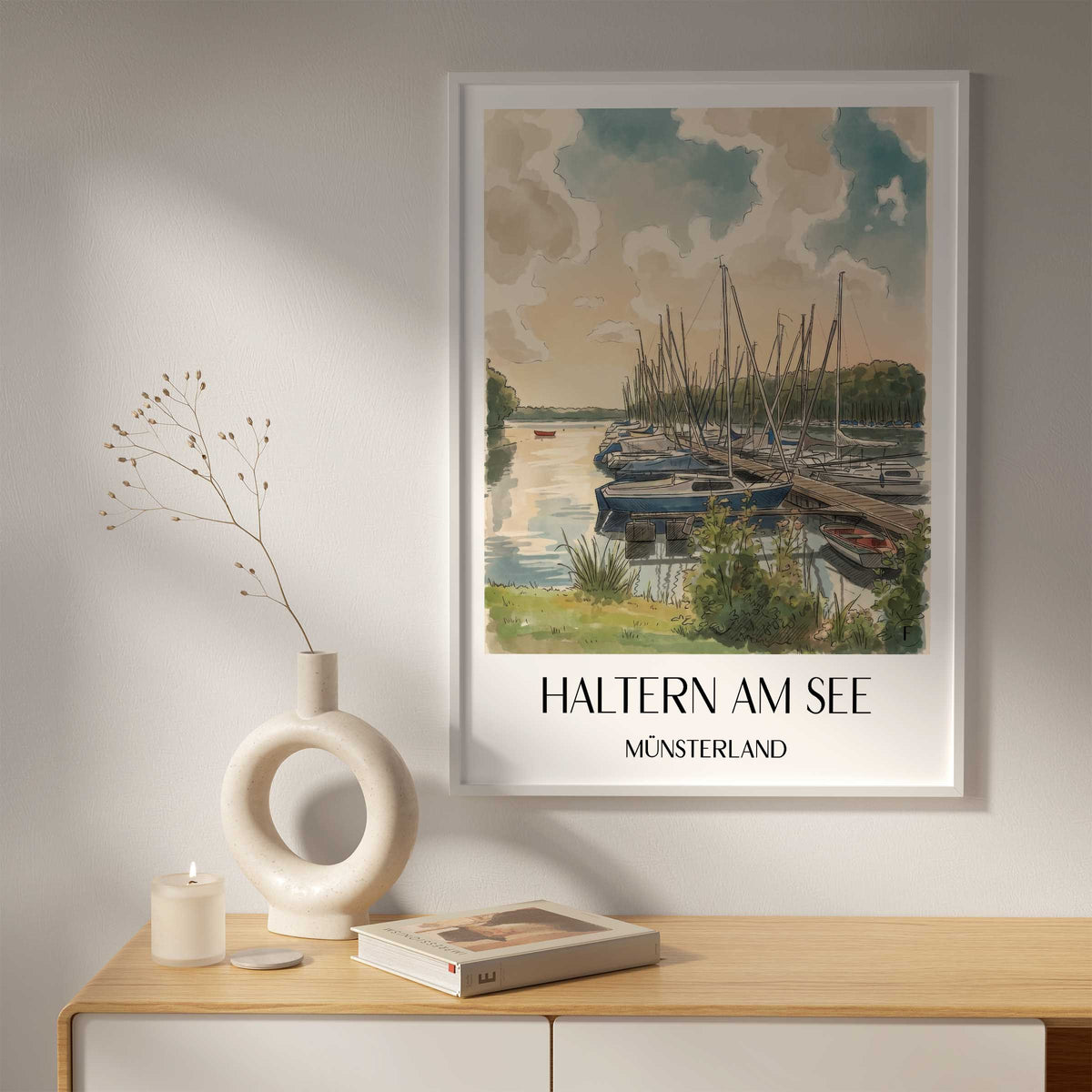 haltern-am-see-münsterland-deutschland-poster-aquarell