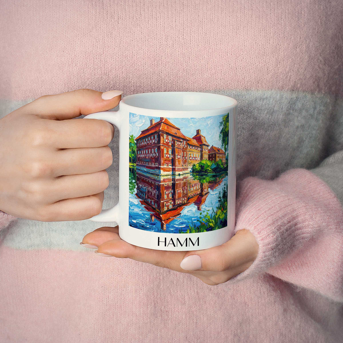 hamm-westfalen-deutschland-kaffeebecher-oil-painting-oelgemaelde