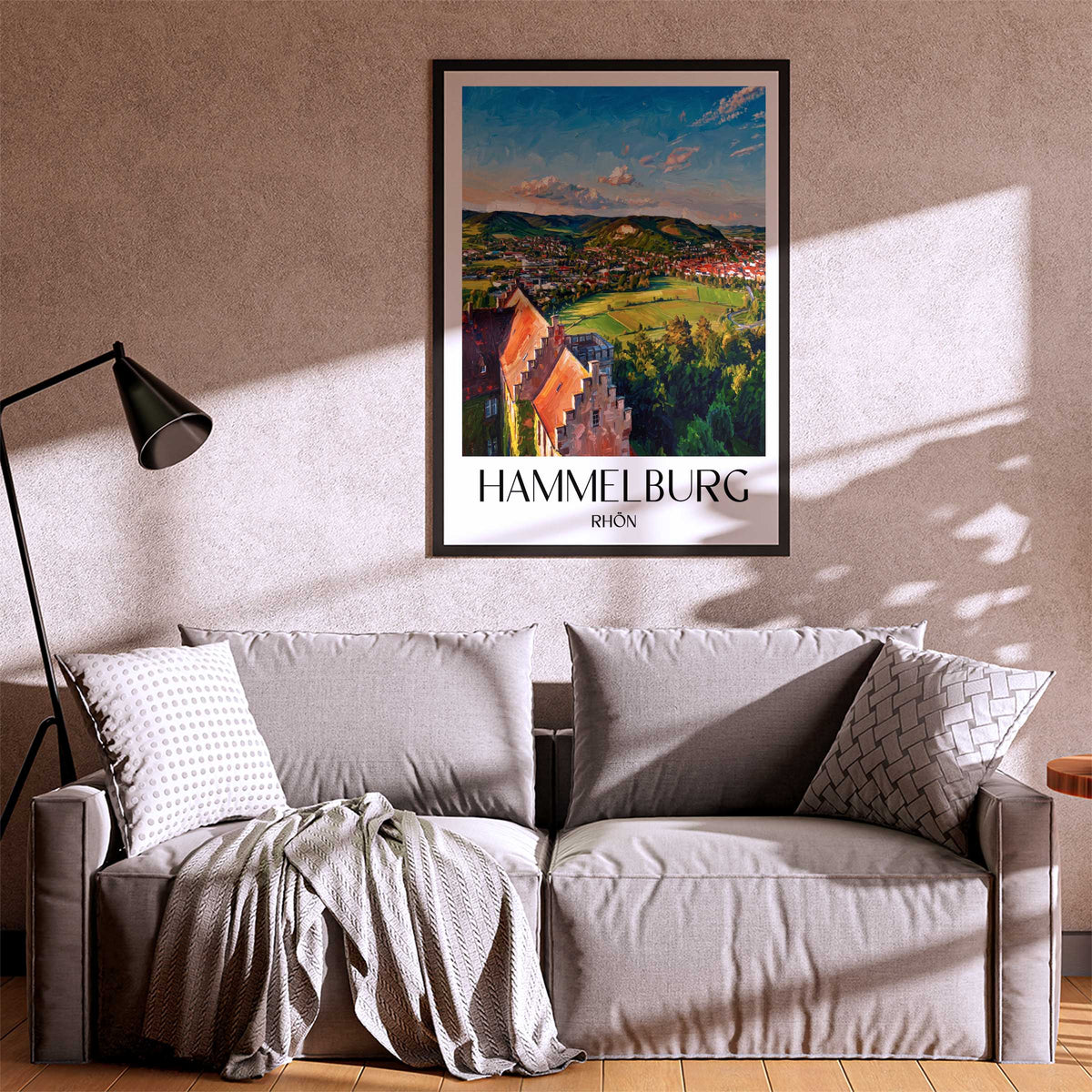 hammelburg-rhön-deutschland-poster-oil-painting-oelgemaelde