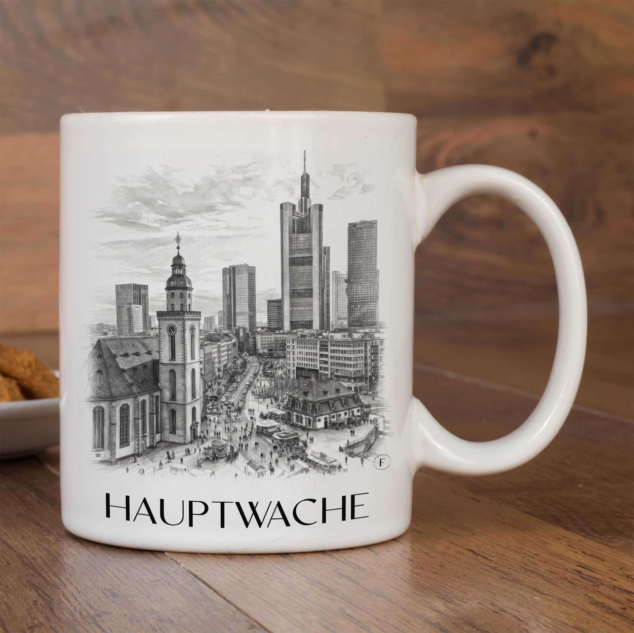 hauptwache-frankfurt-deutschland-kaffeebecher-bleistift-zeichnung-drawing