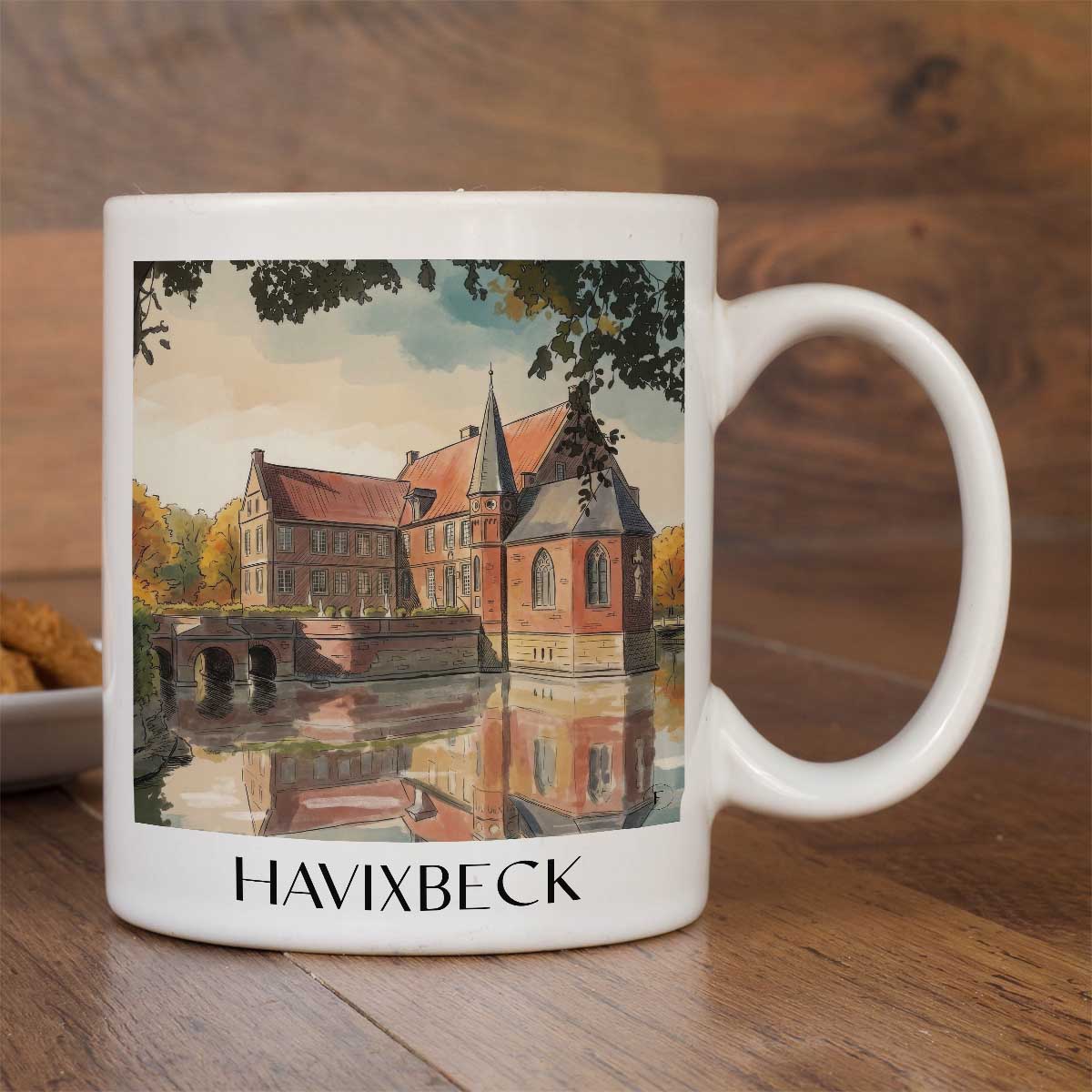 havixbeck-münsterland-deutschland-kaffeebecher-aquarell