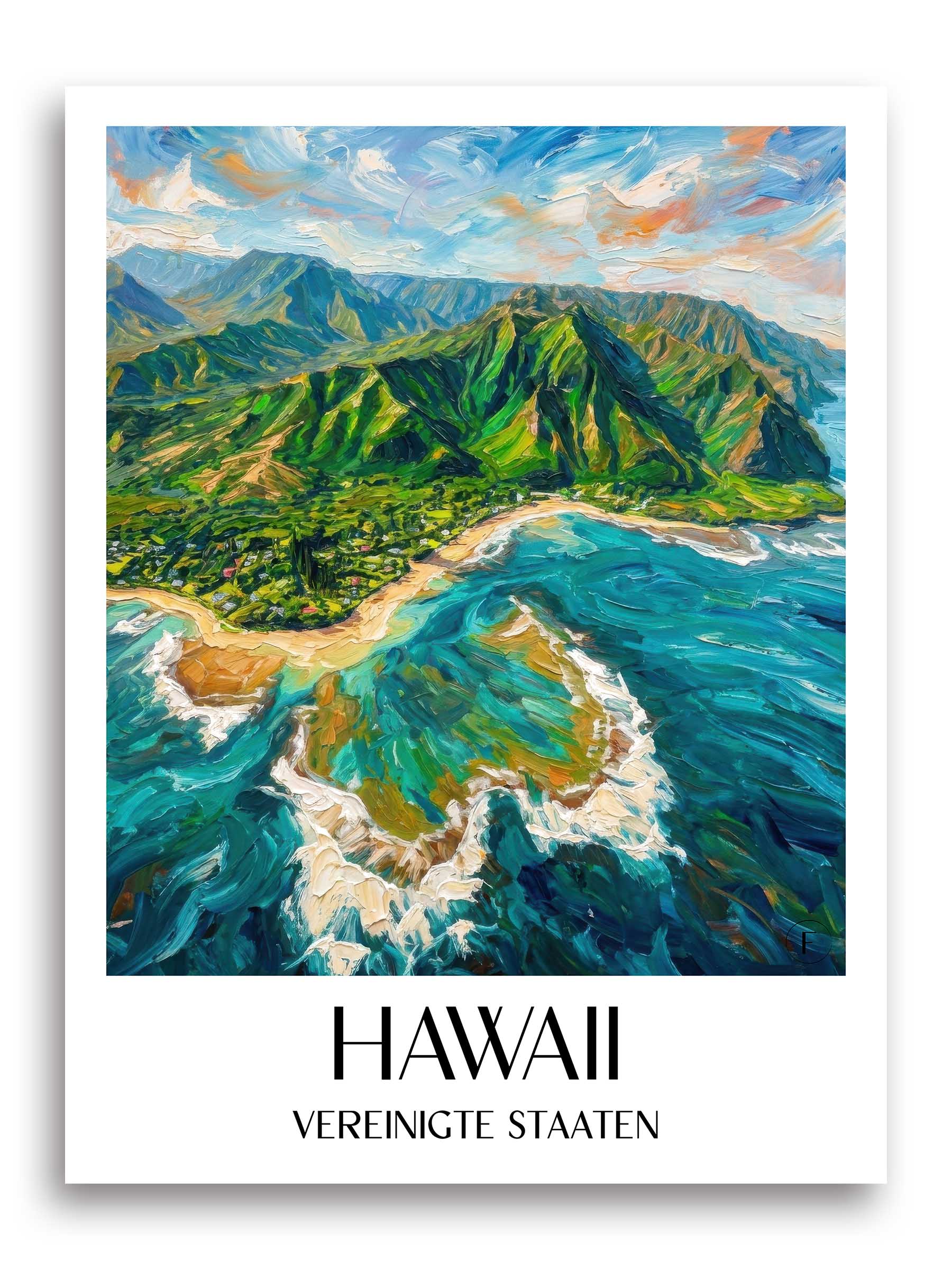 hawaii-vereinigte-staaten-poster-oil-painting-oelgemaelde